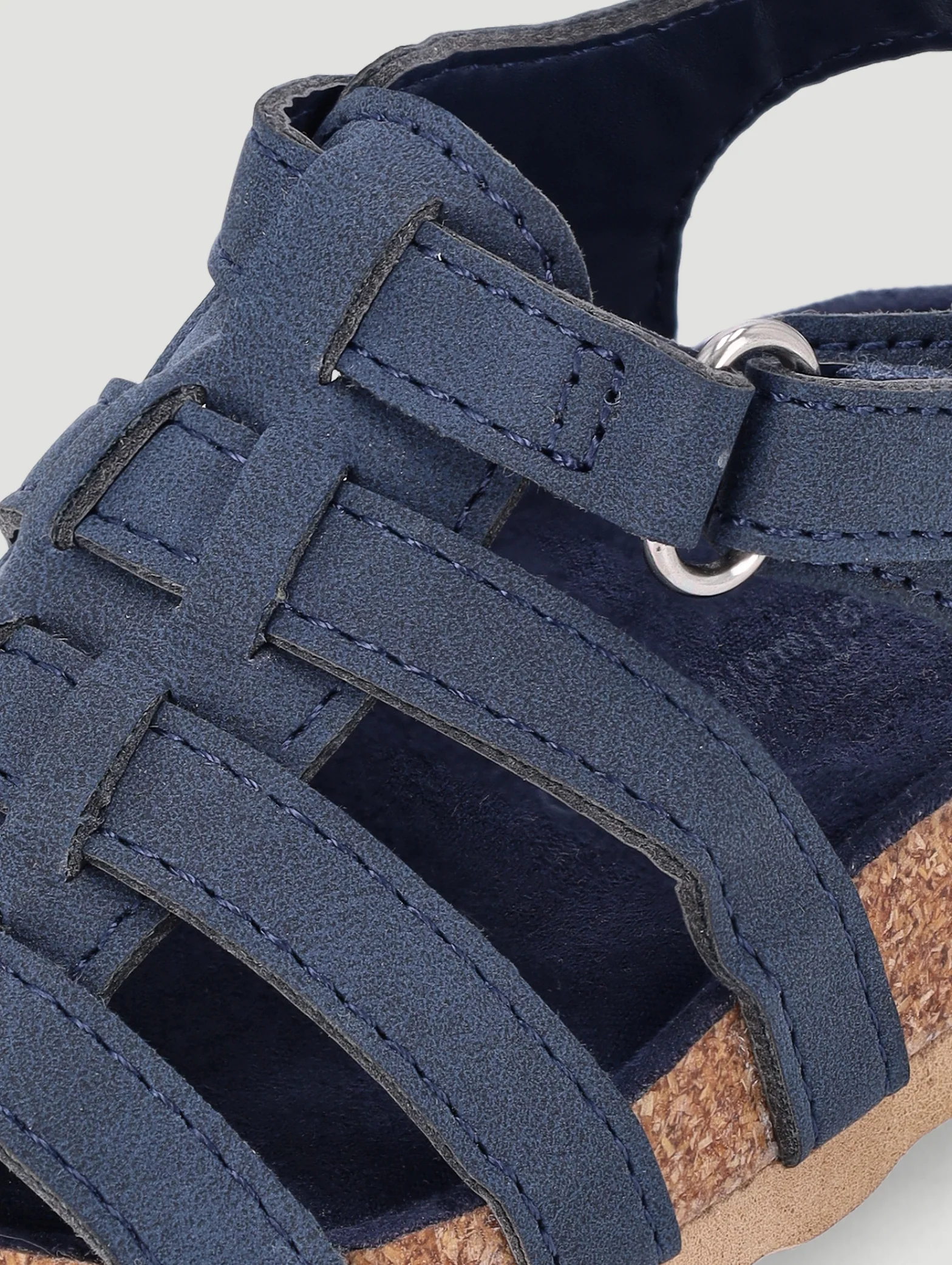 Baby Boys Fisherman Sandal - Navy - Image 2
