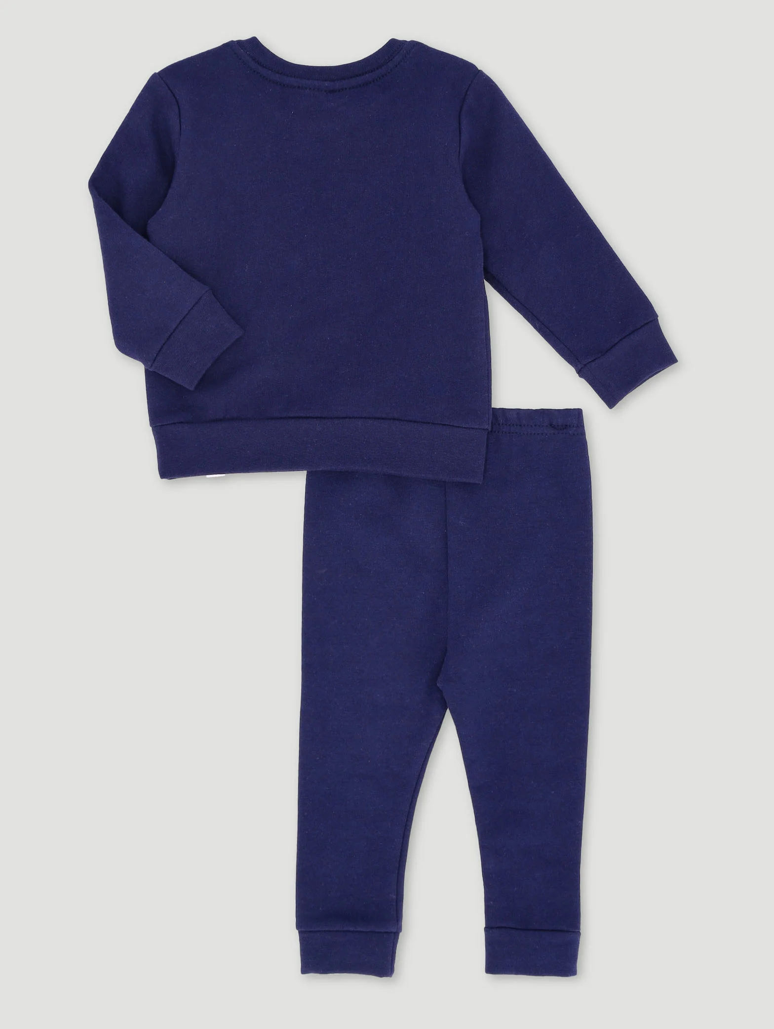 Baby Boys Fleece Race Set - Navy - Image 2