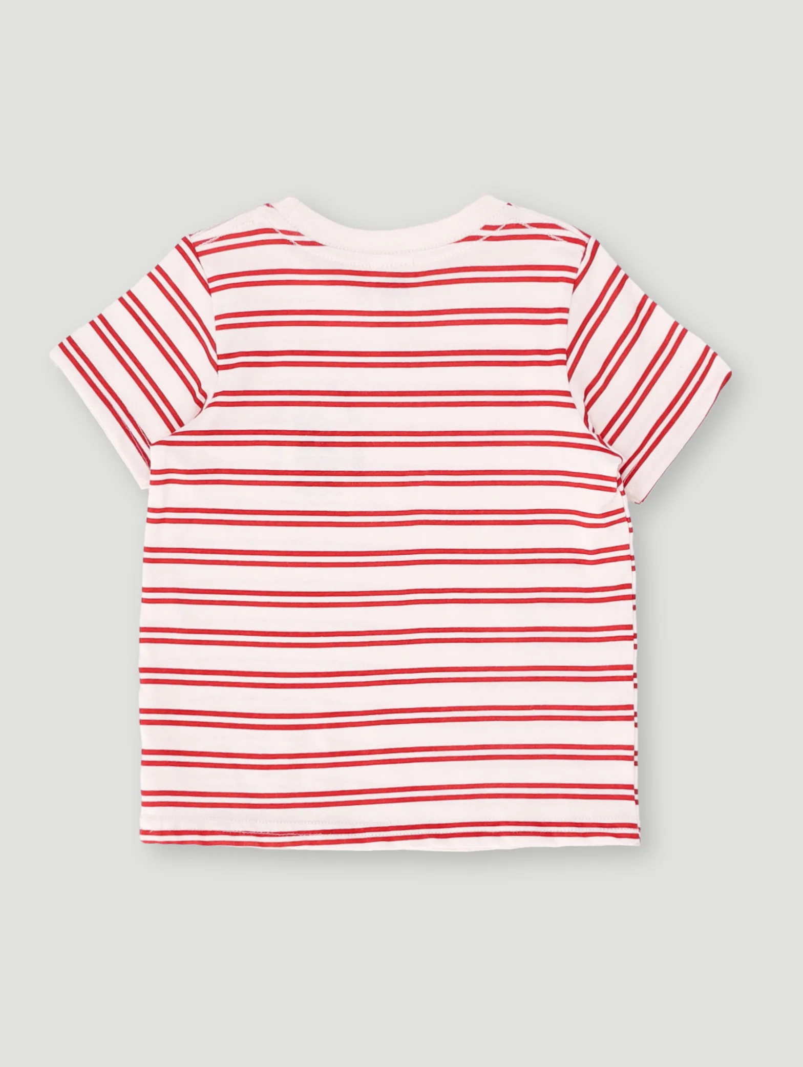 Baby Boys Jolly Mariner Stripe Knit Tee - Red - Image 2