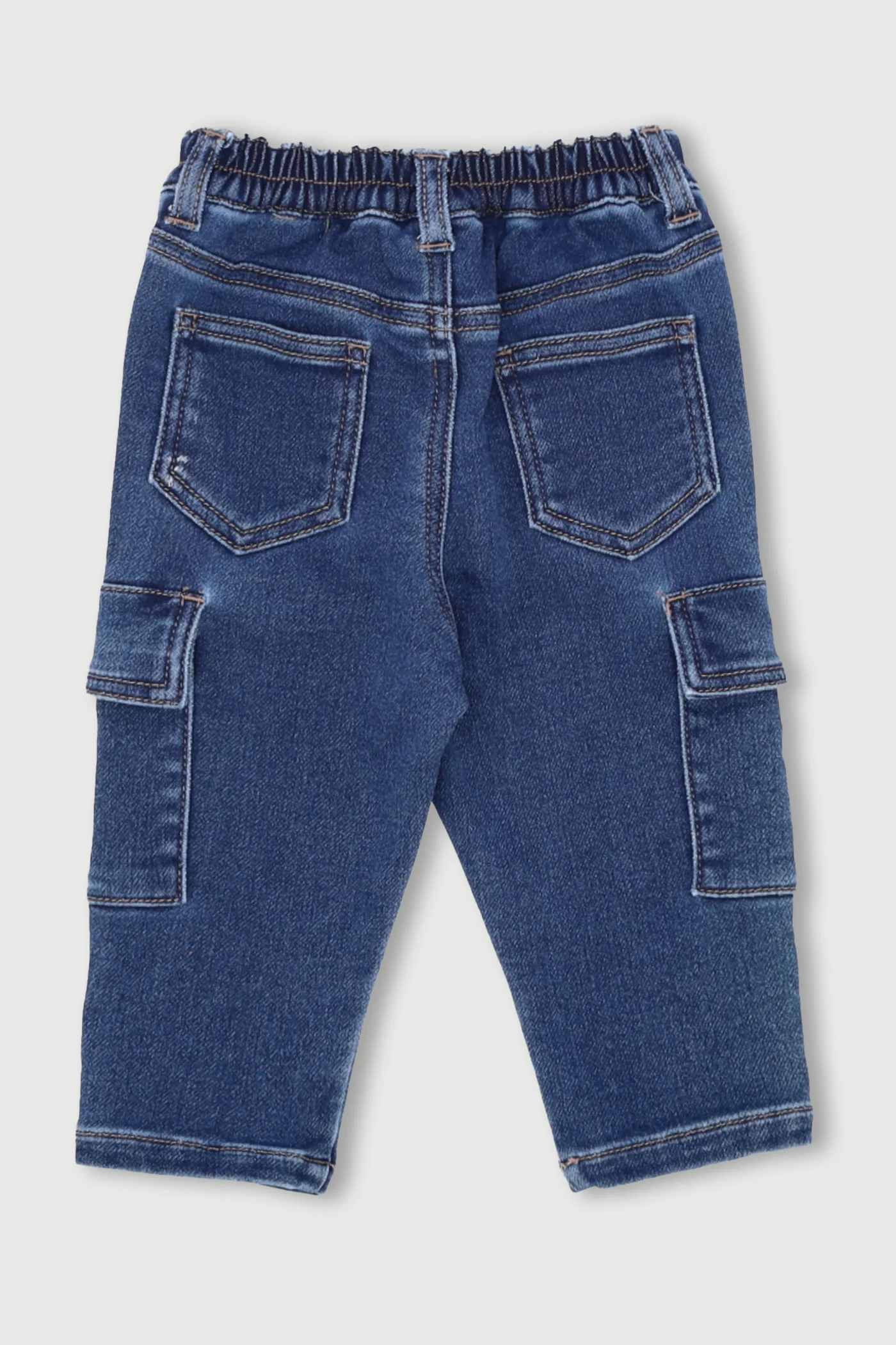 Baby Boys Knit Denim - Midnight Blue - Image 2