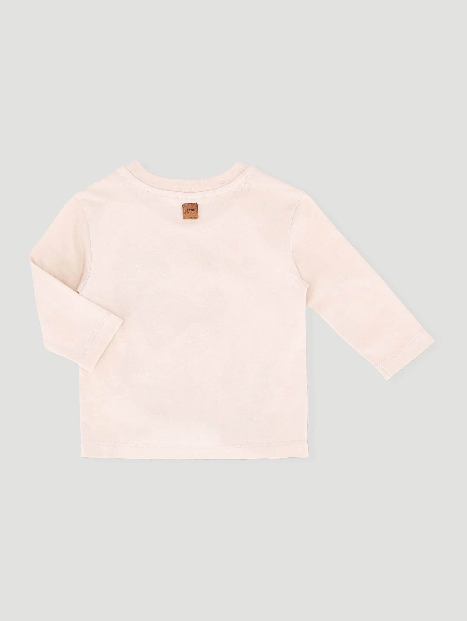 Keedo Baby Boys Long Sleeve Giraffe Cotton Lycra Tee - Image 2