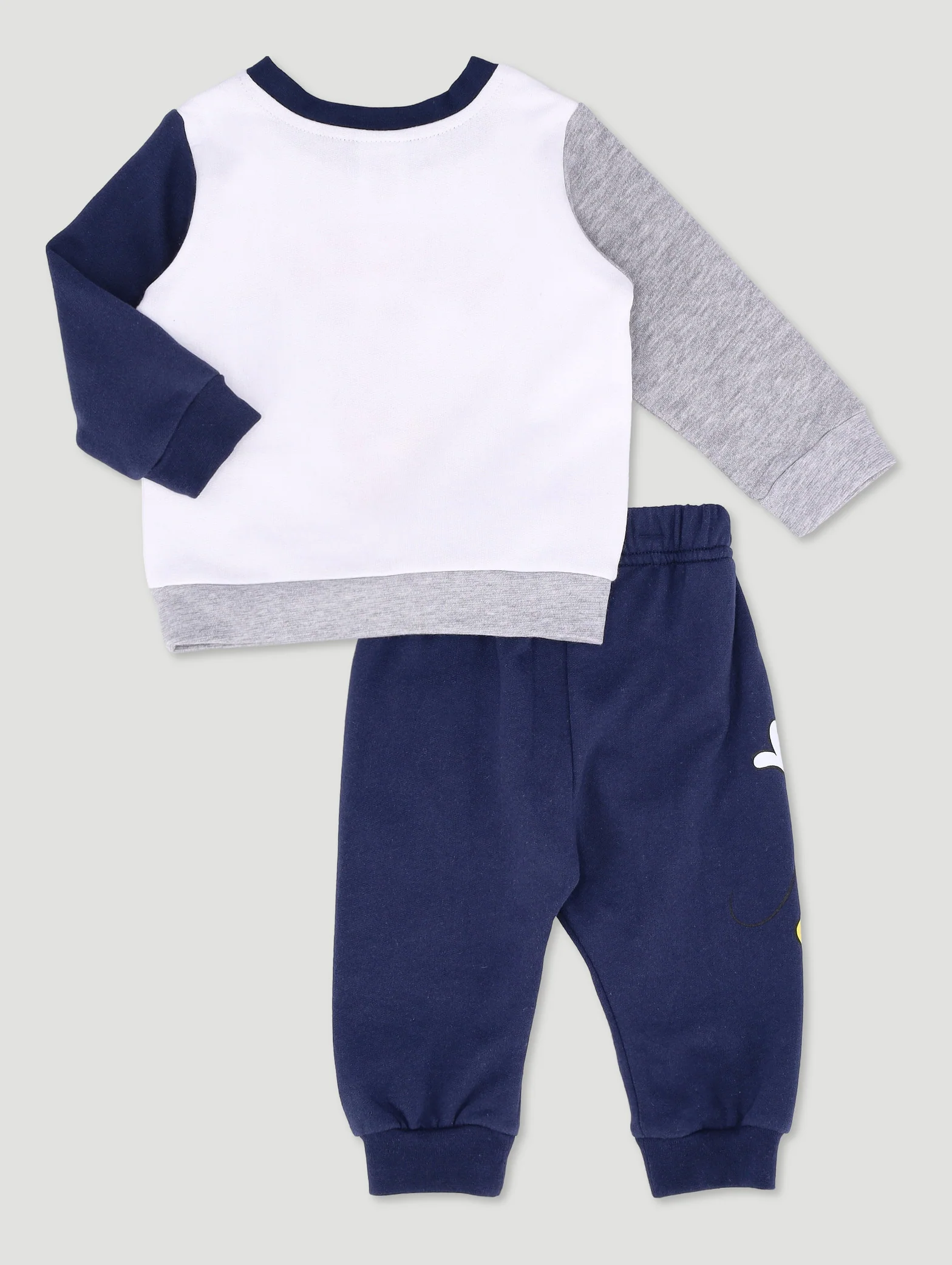 Baby Boys Mickey Mouse Fleece Set - Dark Navy - Image 2