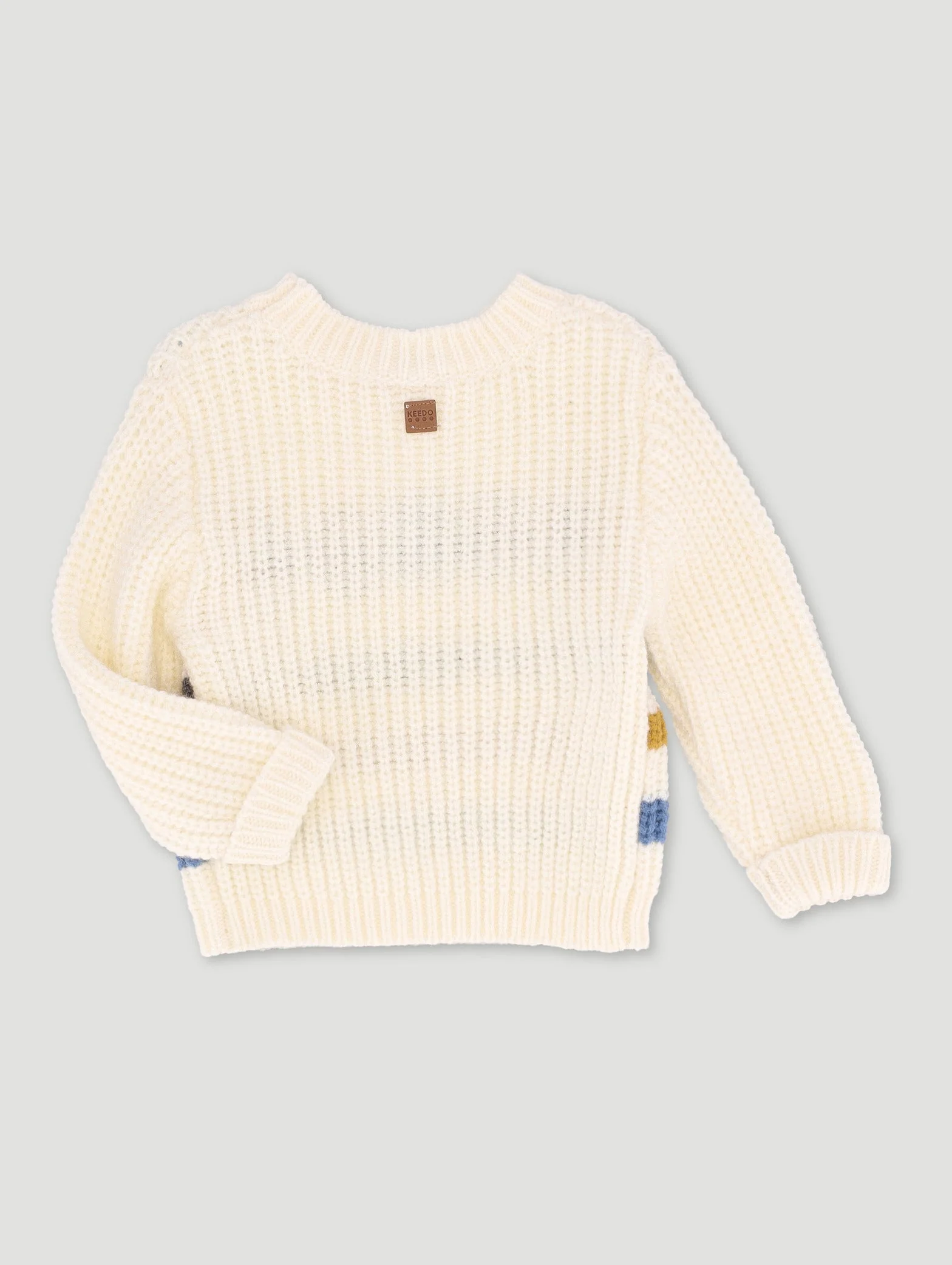 Keedo Baby Boys Multi Stripe Knitwear - Image 2