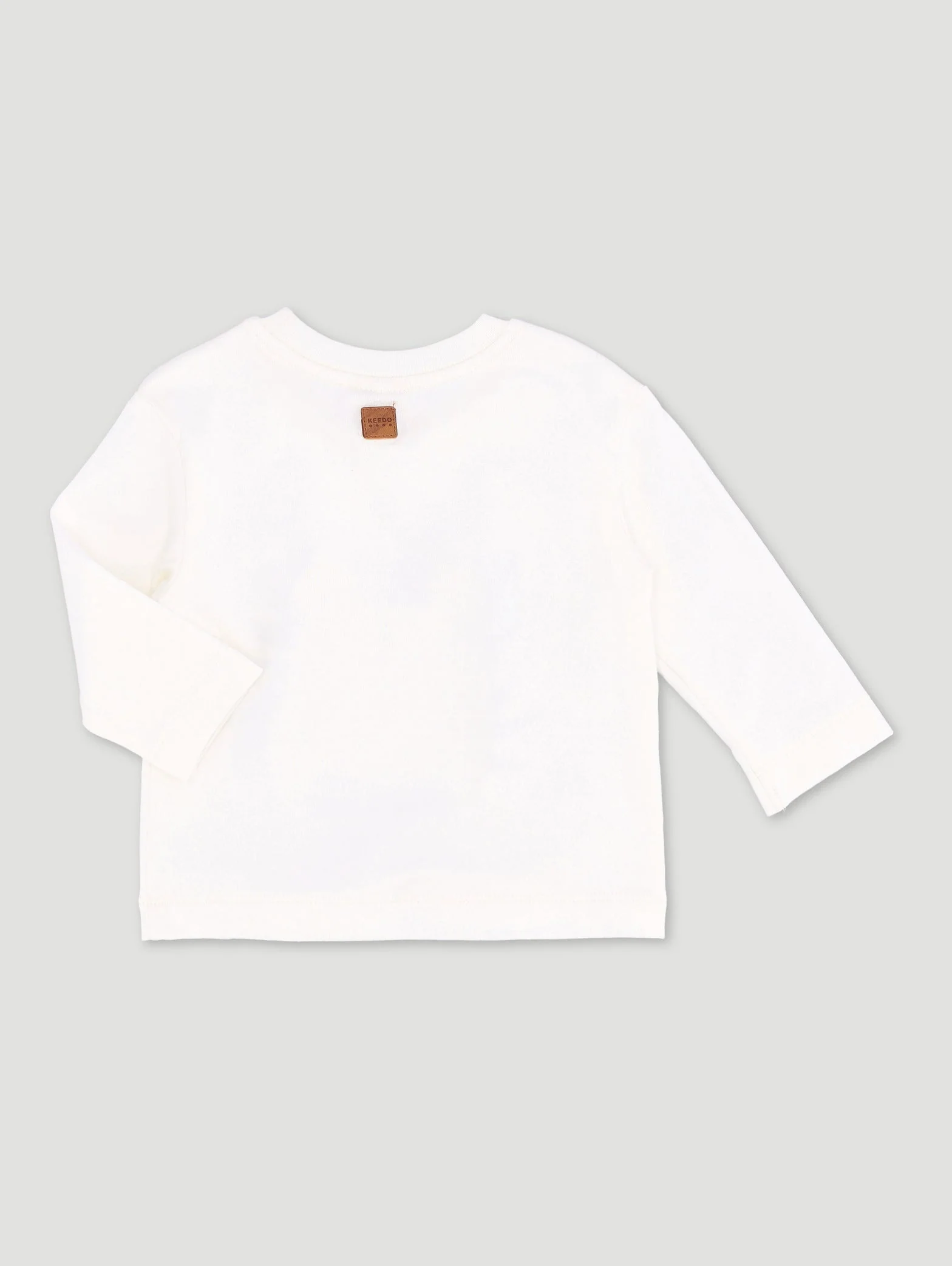 Keedo Baby Boys Peepout Printed Long Sleeve Tee - Image 2