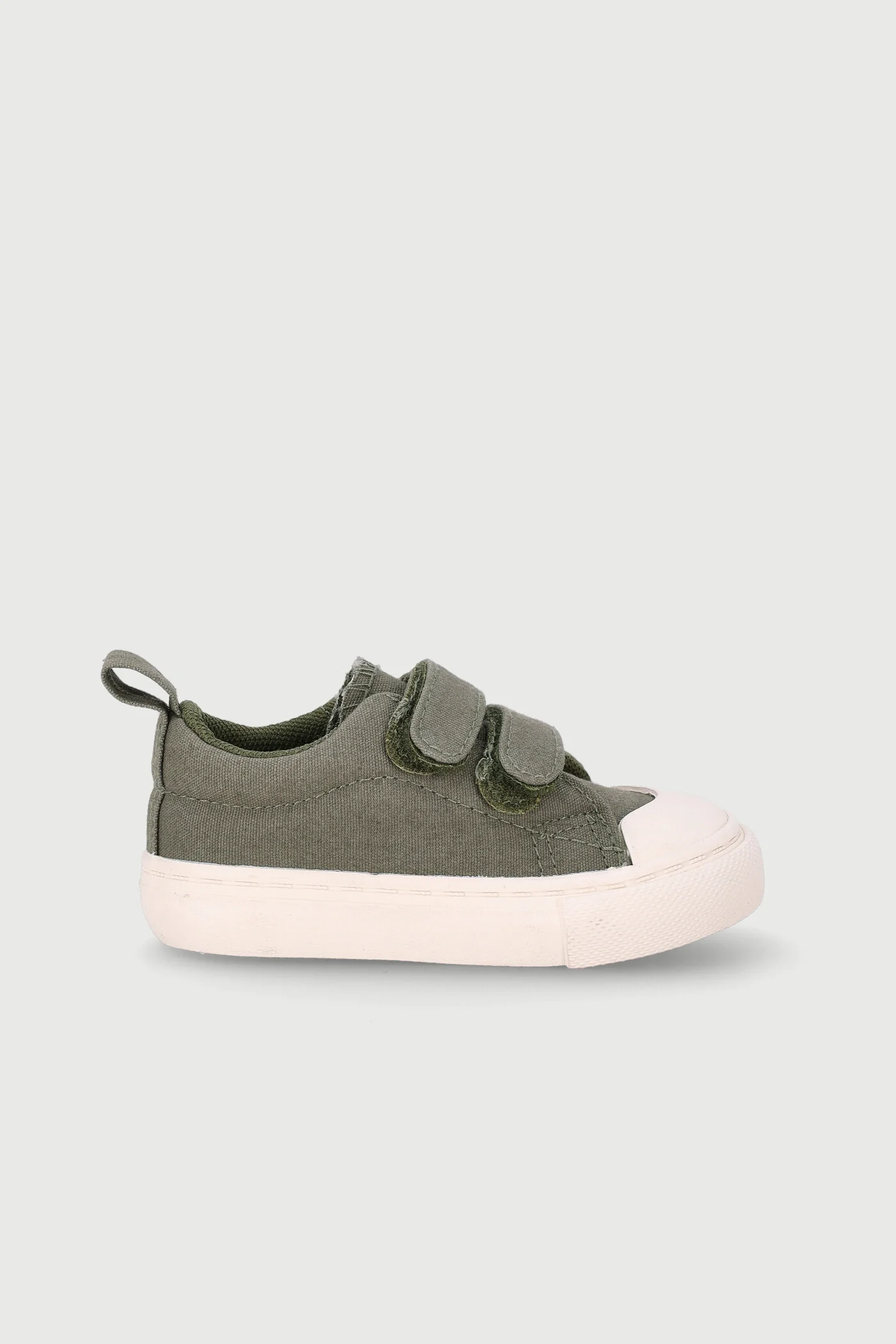 Baby Boys Plain Sneaker - Fatigue - Image 3