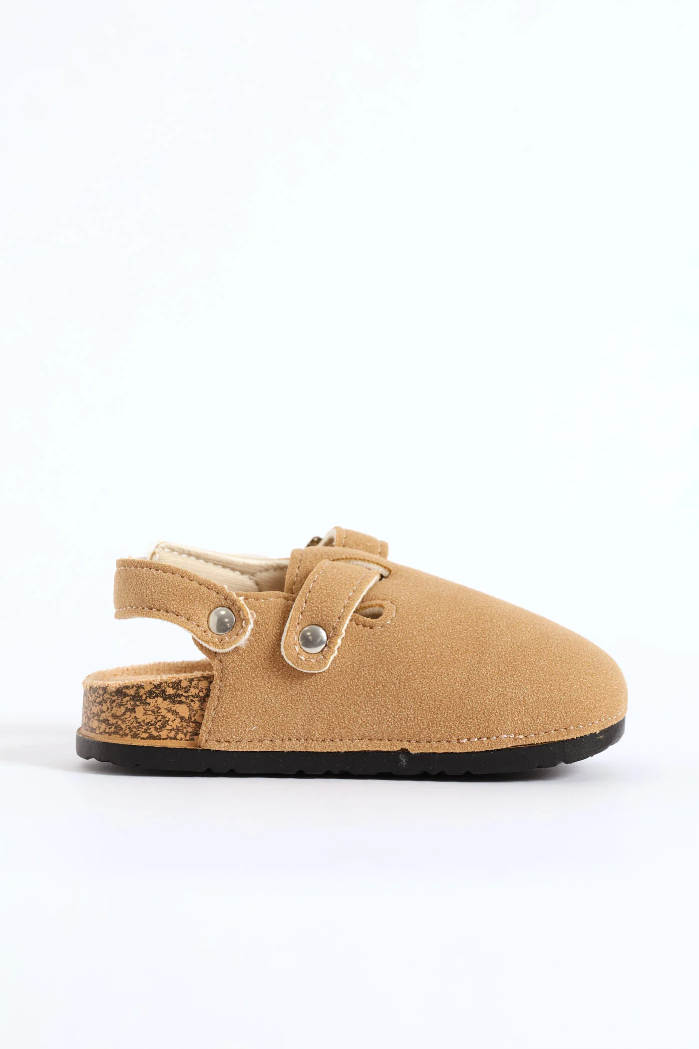 Baby Boys Slingback Closed Toe Sandal - Tan - Image 2