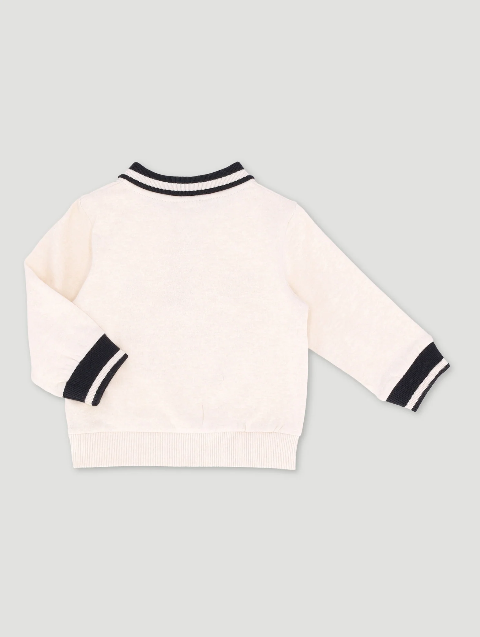 Baby Boys Statement Golfer - Cream - Image 2