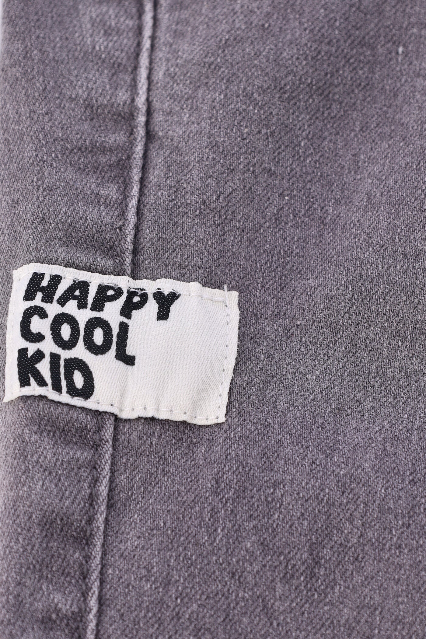 Baby Boys Woven Badge Plain Denim Jogger - Acid Wash - Image 3