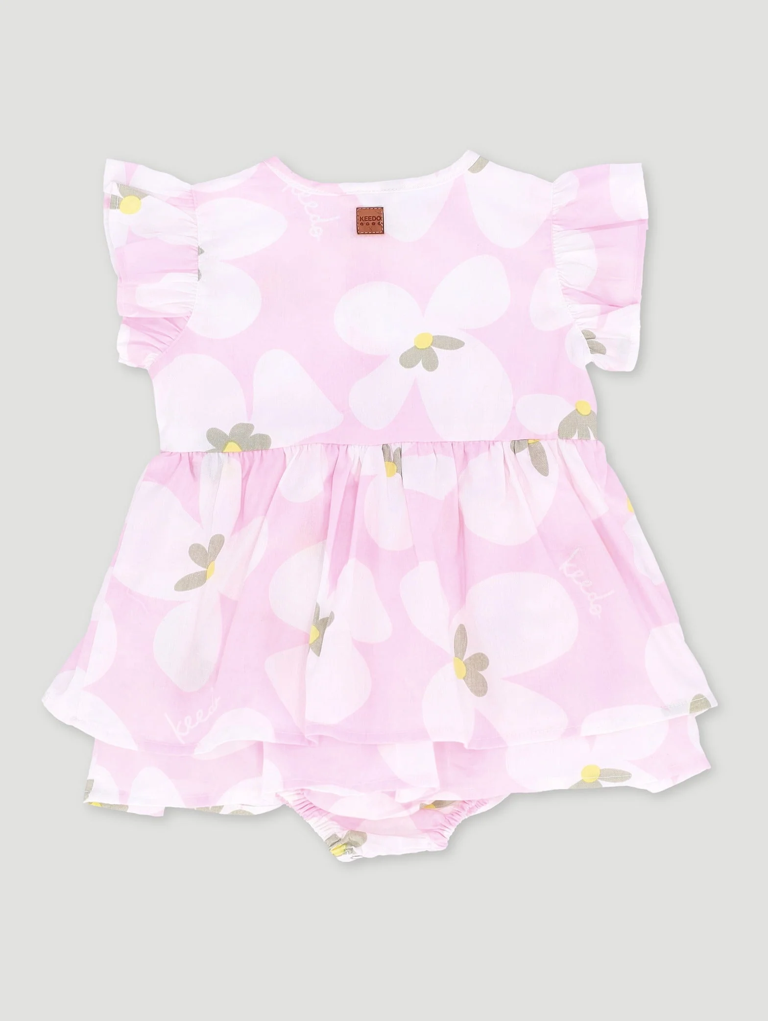 Keedo Baby Girl Blooms Poplin Bloomer - Image 2