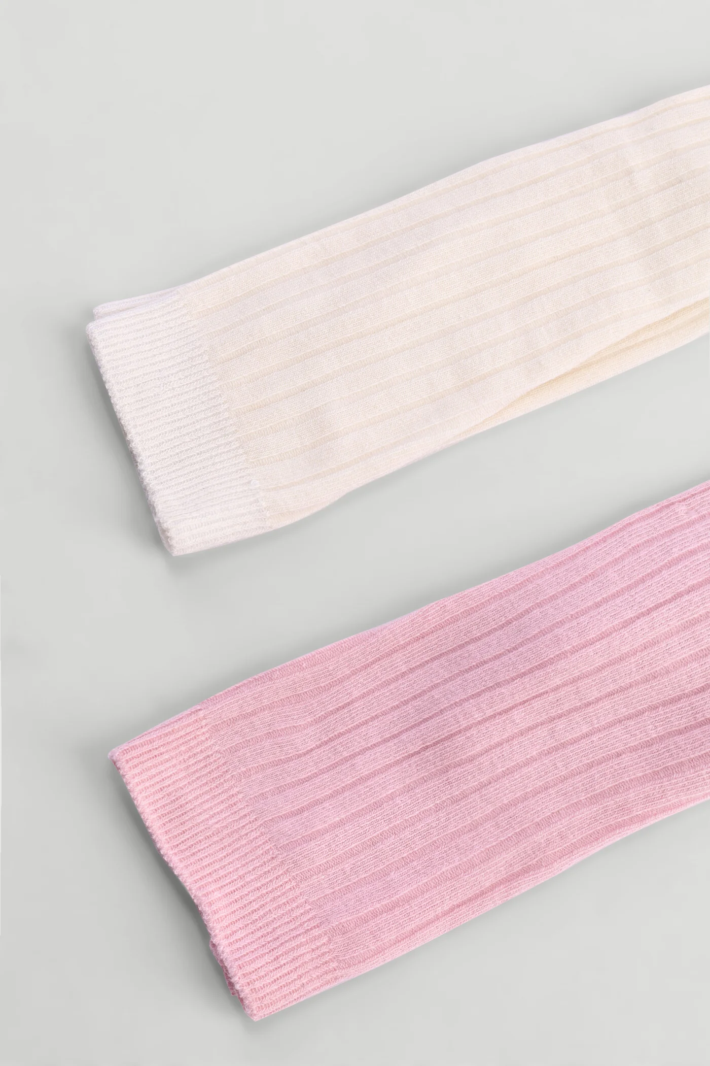 Baby Girls 2 Pack Bows Stocking - Pink - Image 3