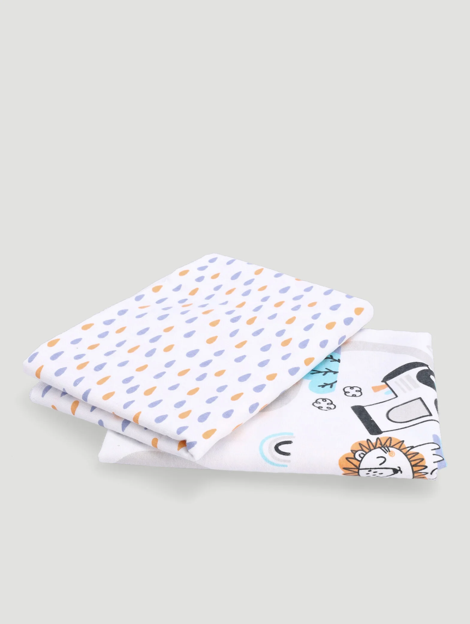 Baby Girls 2 Pack Hello Ellie/Drops Receiver - Blue - Image 3