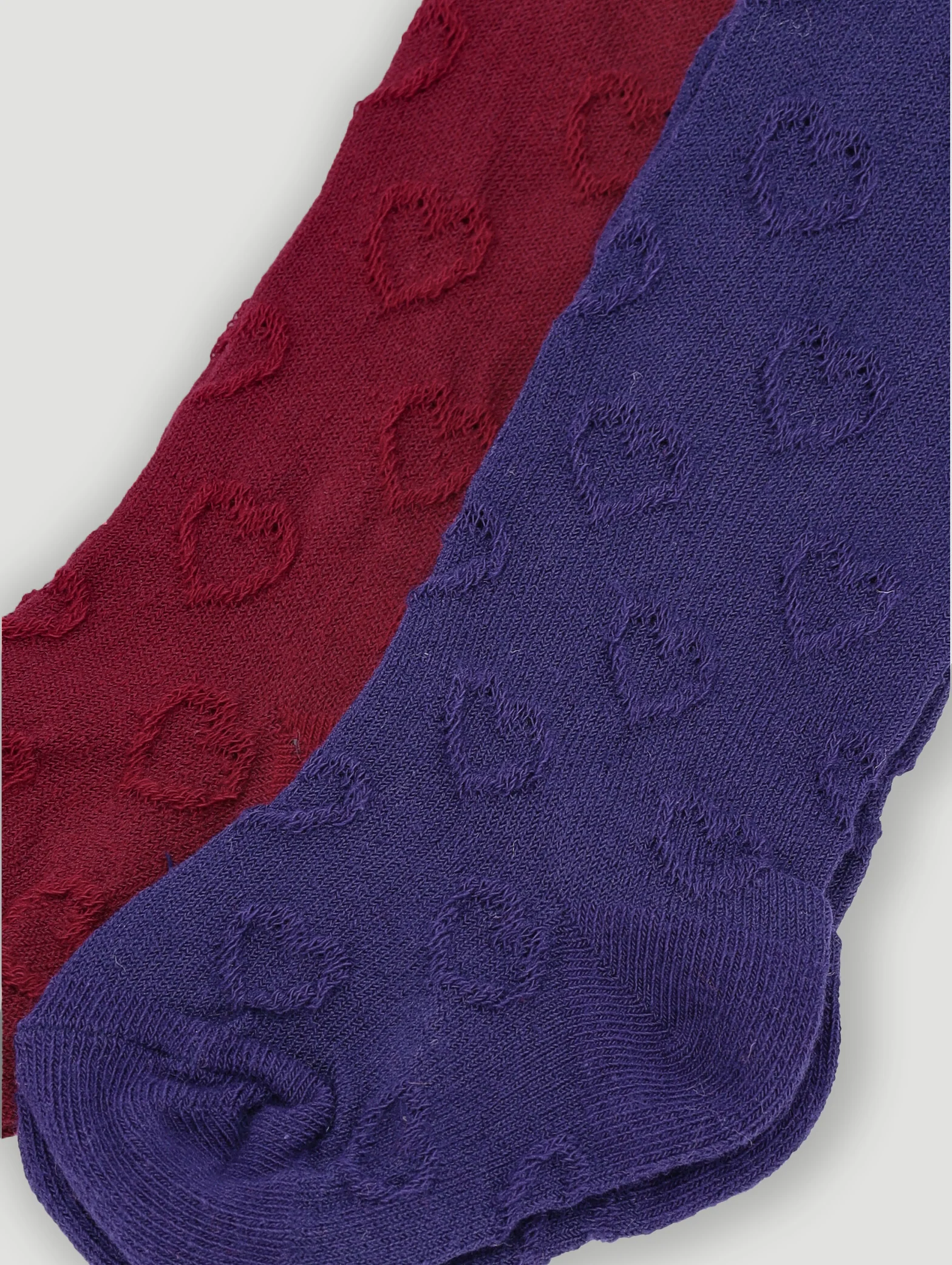 Baby Girls 2 Pack Stocking Socks - Multi - Image 2