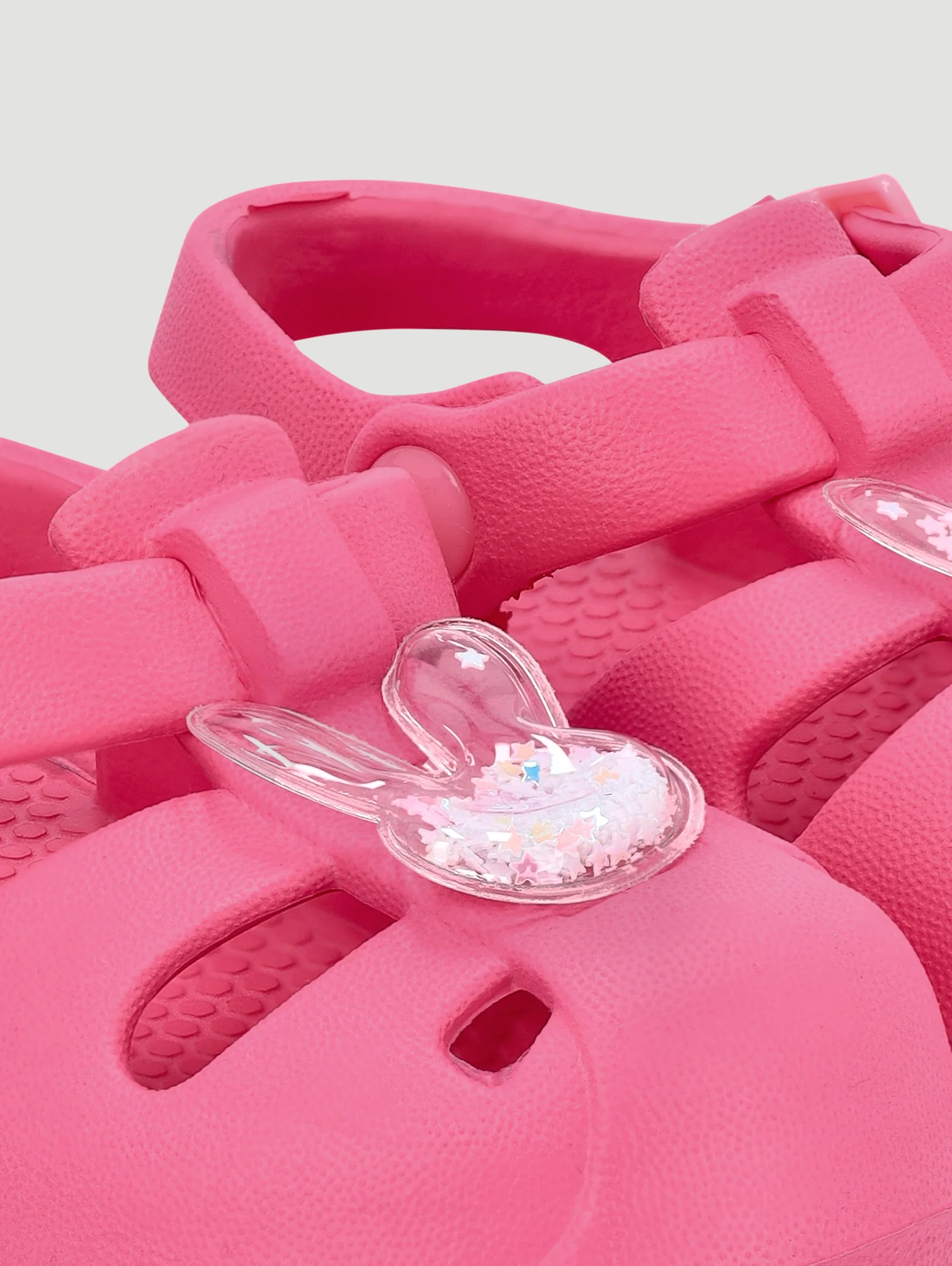 Baby Girls Bow Eva Sandal - Pink - Image 2