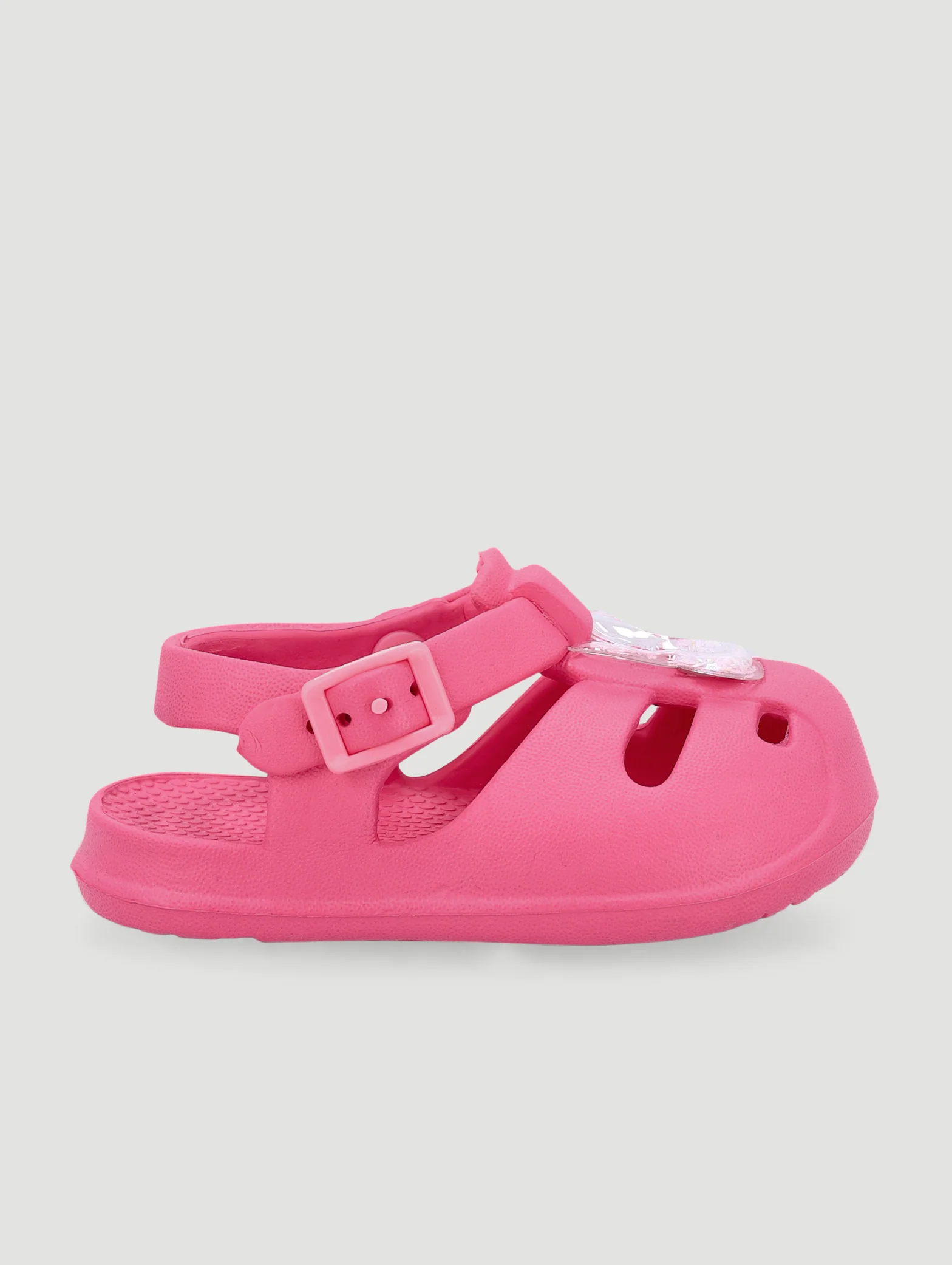 Baby Girls Bow Eva Sandal - Pink - Image 4