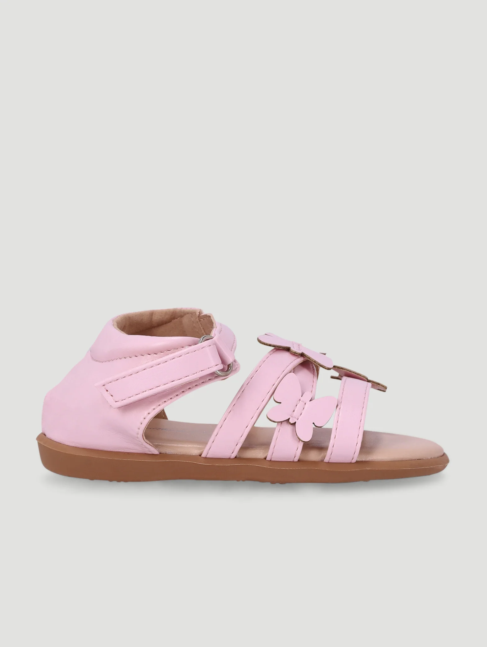Baby Girls Butterfly Closed Back Sandal - Pink - Image 3