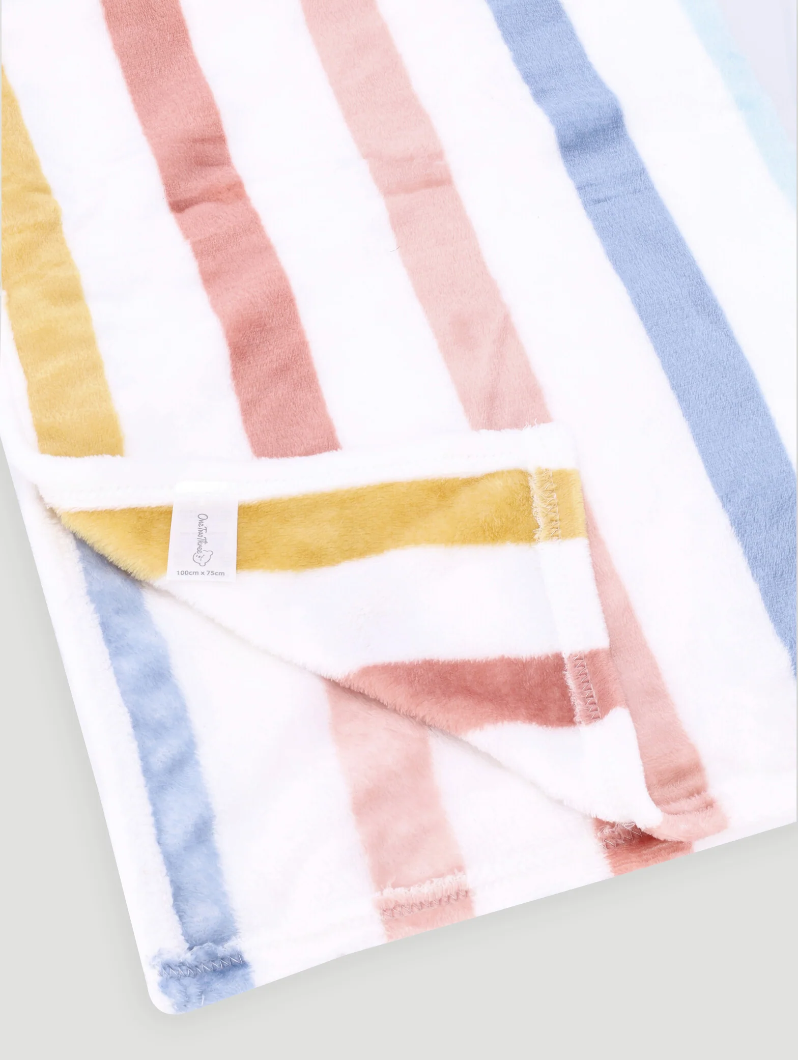 Baby Girls Coral Fleece Blanket - Multi - Image 3