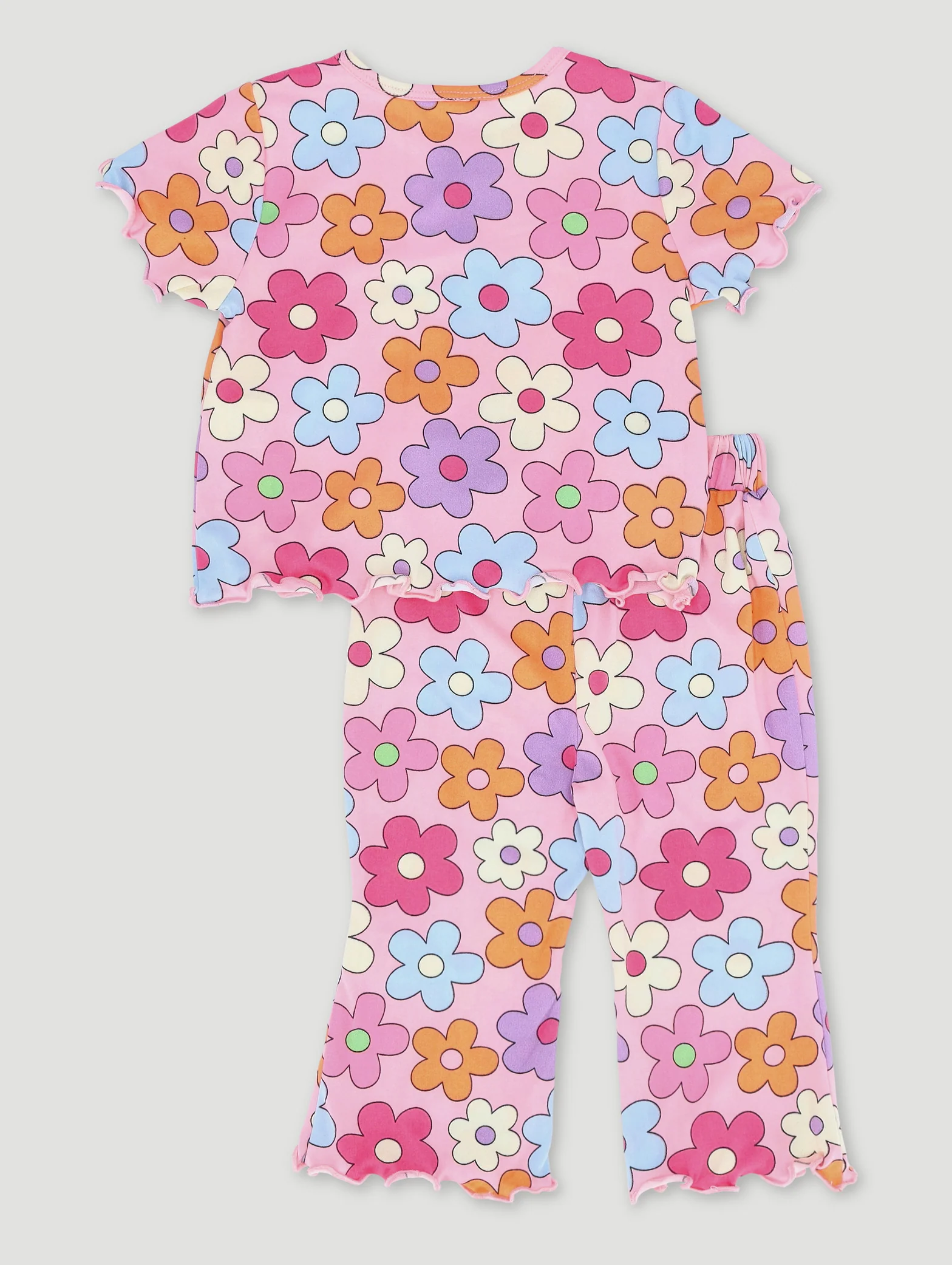 Baby Girls Daisy Flare-Leg Set - Multi - Image 2