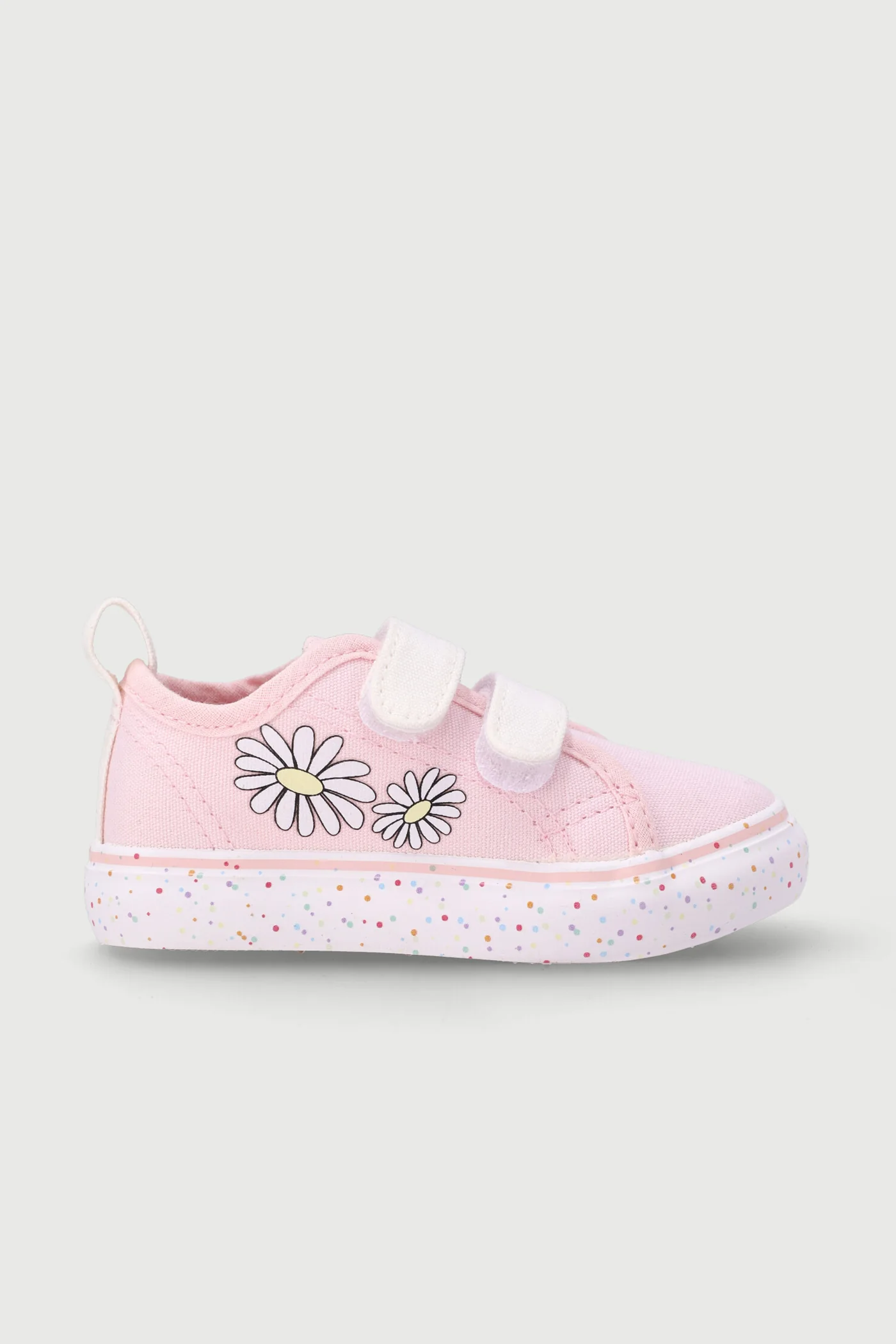 Baby Girls Daisy Printed Outsole Sneaker - Pink - Image 3