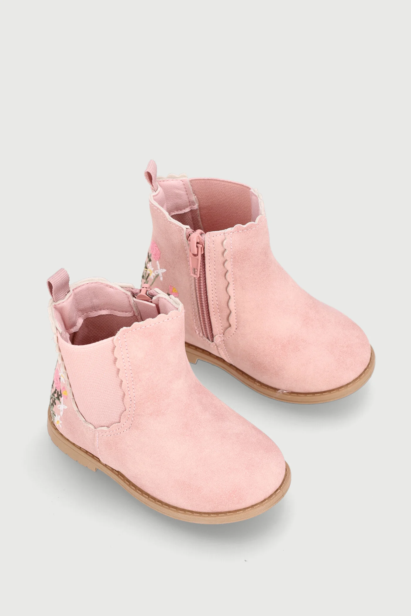 Baby Girls Embellished Chelsea Boot - Pink - Image 3