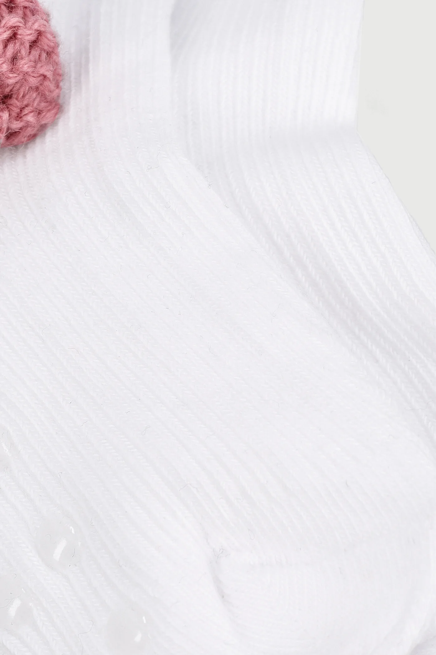 Keedo Baby Girls Embroidered Fashion Sock - White - Image 3