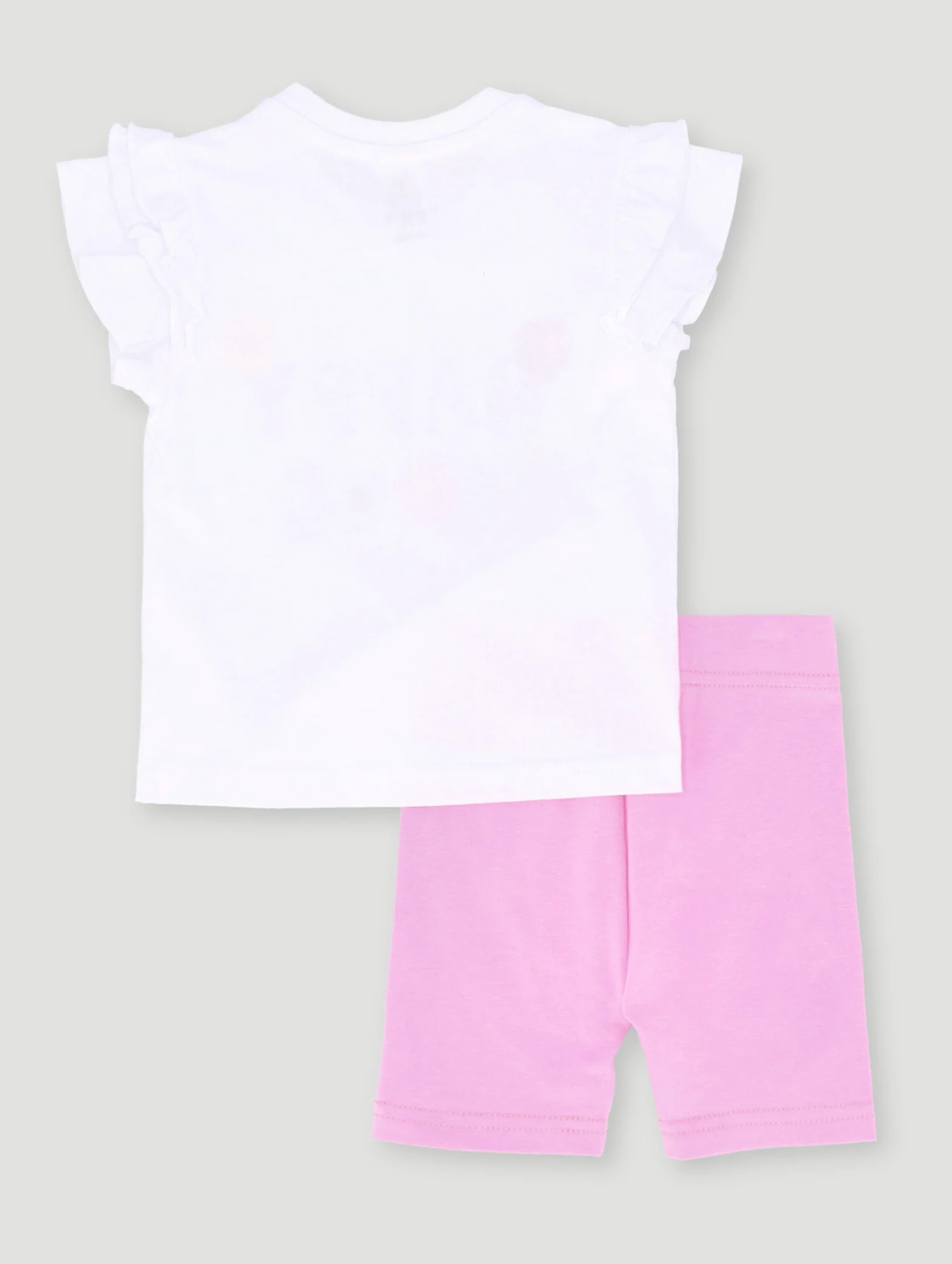 Baby Girls Happy Mood Knit Set - Dusty Pink - Image 2