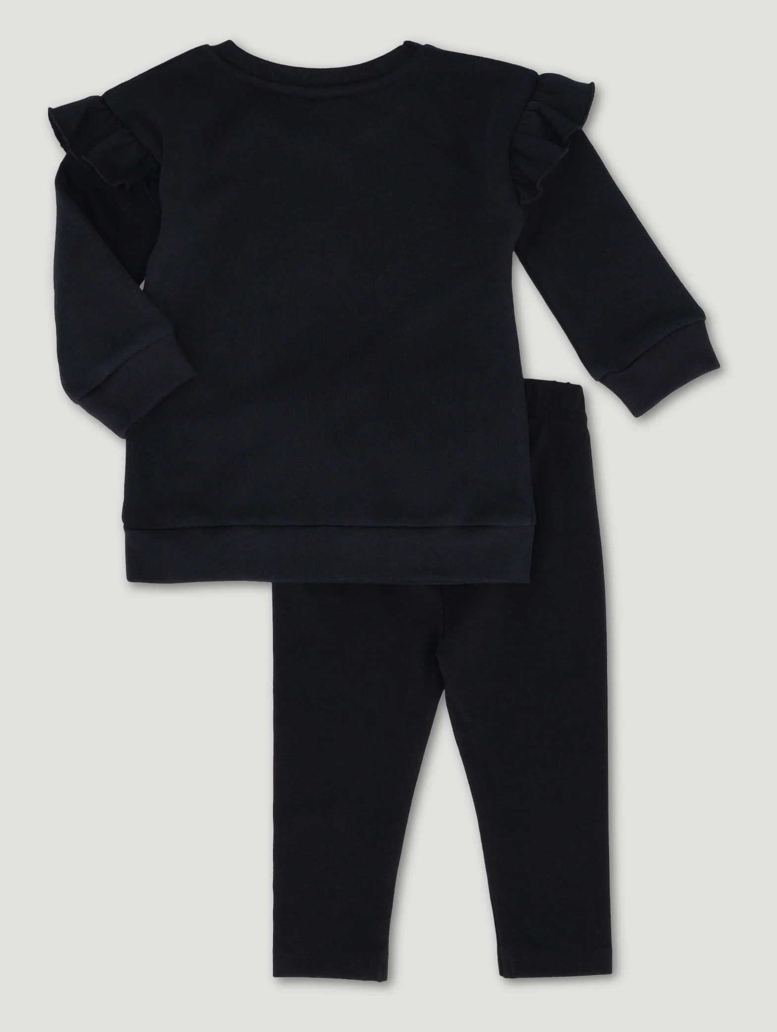 Baby Girls Legging Set - Black - Image 2