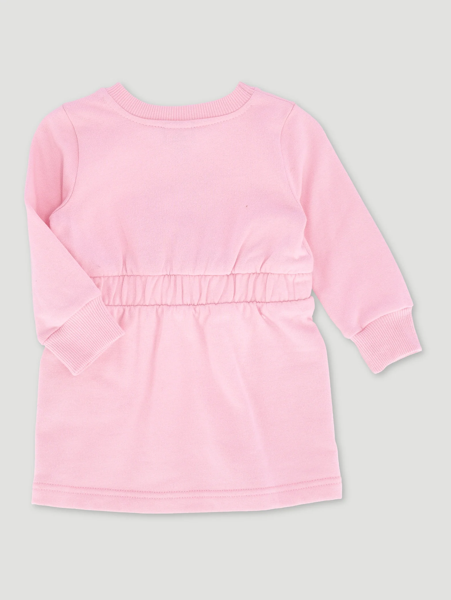 Baby Girls Minnie Mouse Fleece Dress - Pink - Image 2