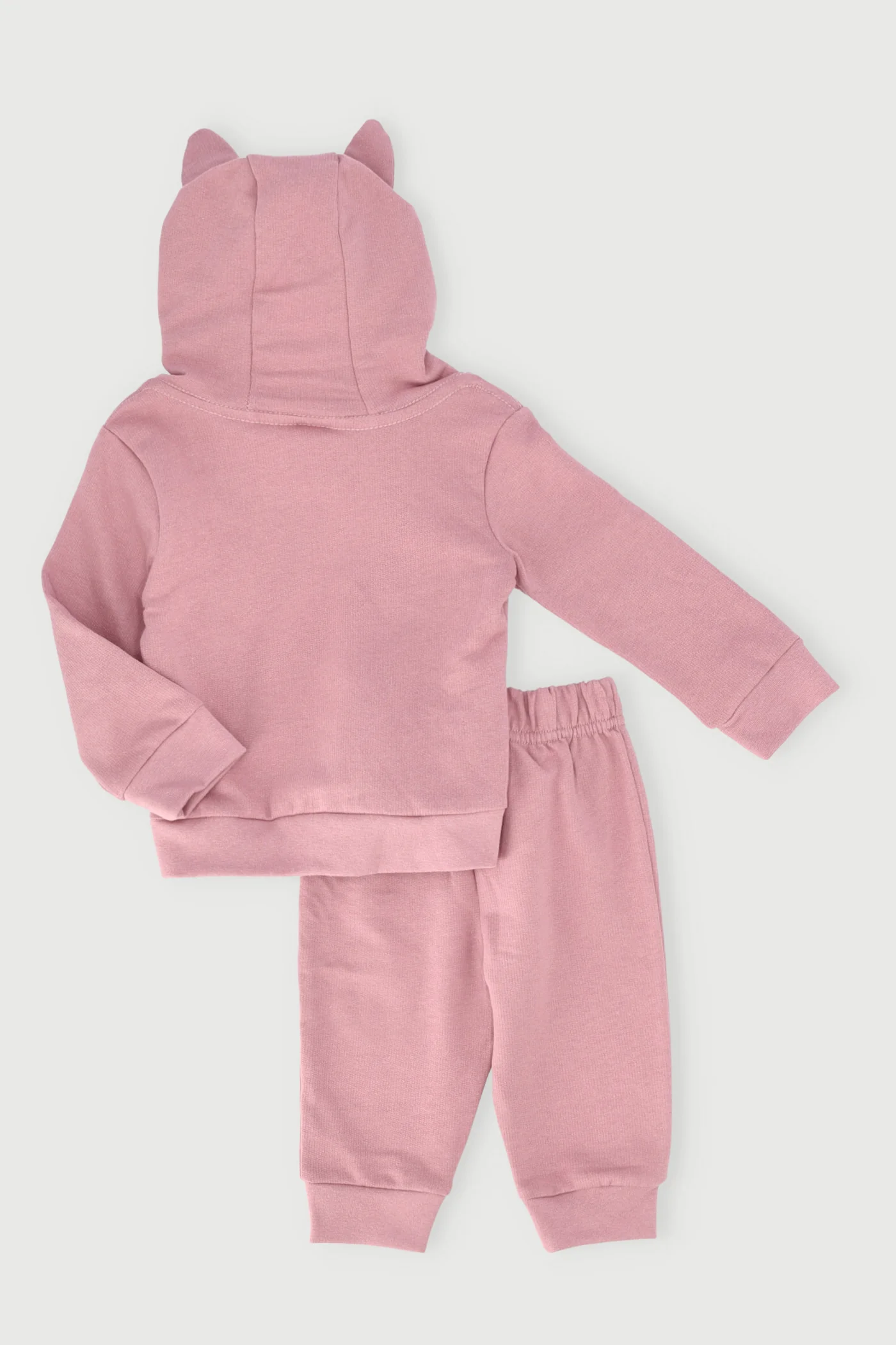Baby Girls Novelty Tracksuit - Mauve - Image 2