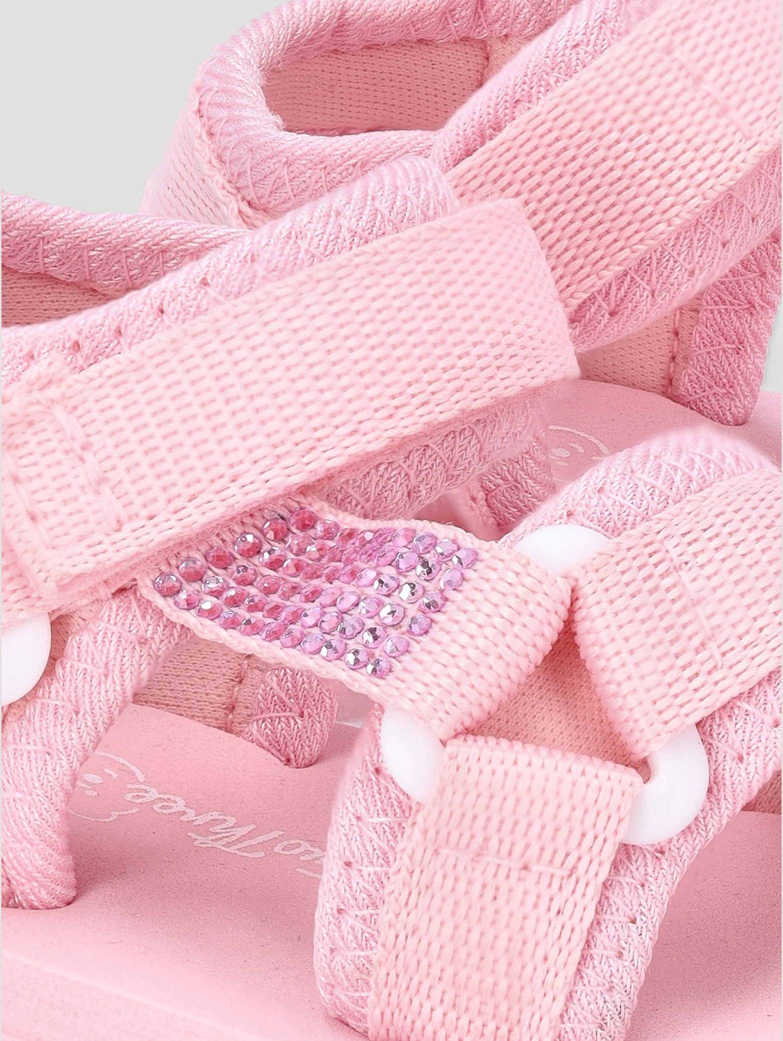 Baby Girls Rhinestone Detail Adventure Sandal - Pink - Image 5