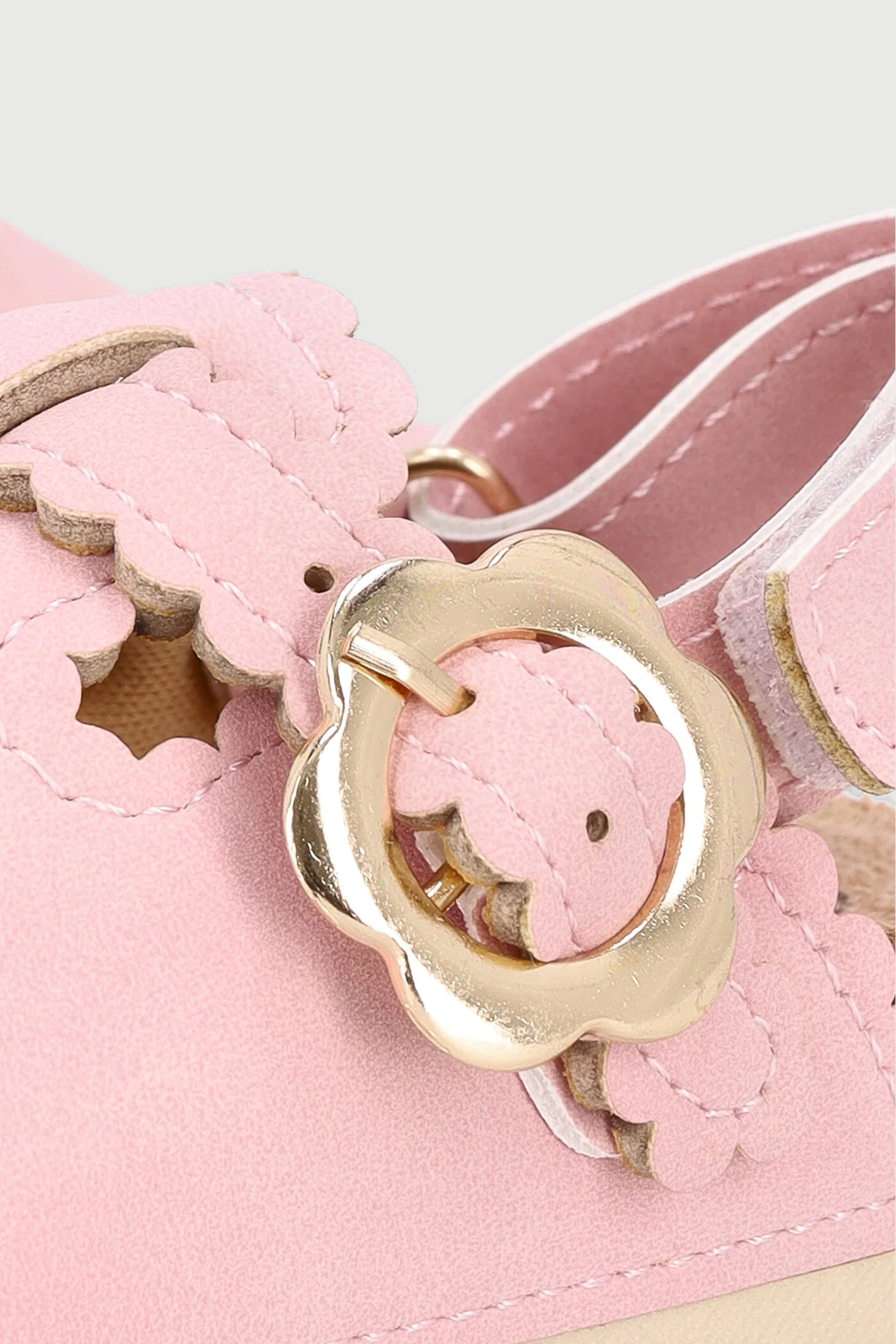Baby Girls Scallop Clog - Pink - Image 5