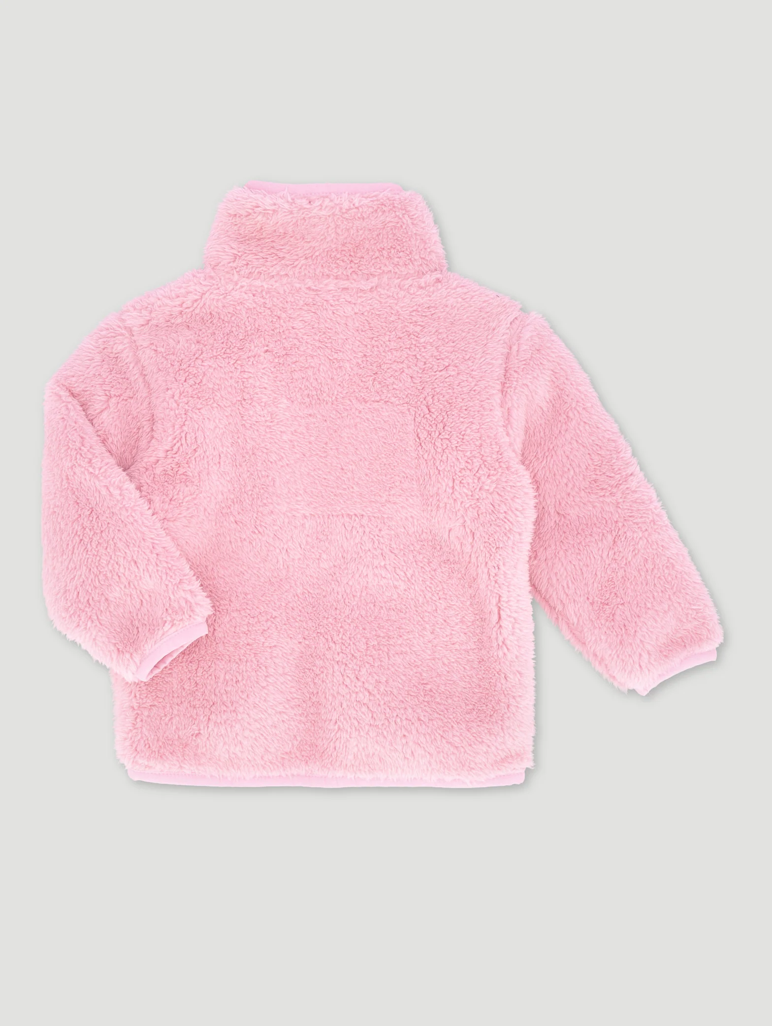 Baby Girls Sheep Jacket - Dusty Pink - Image 2