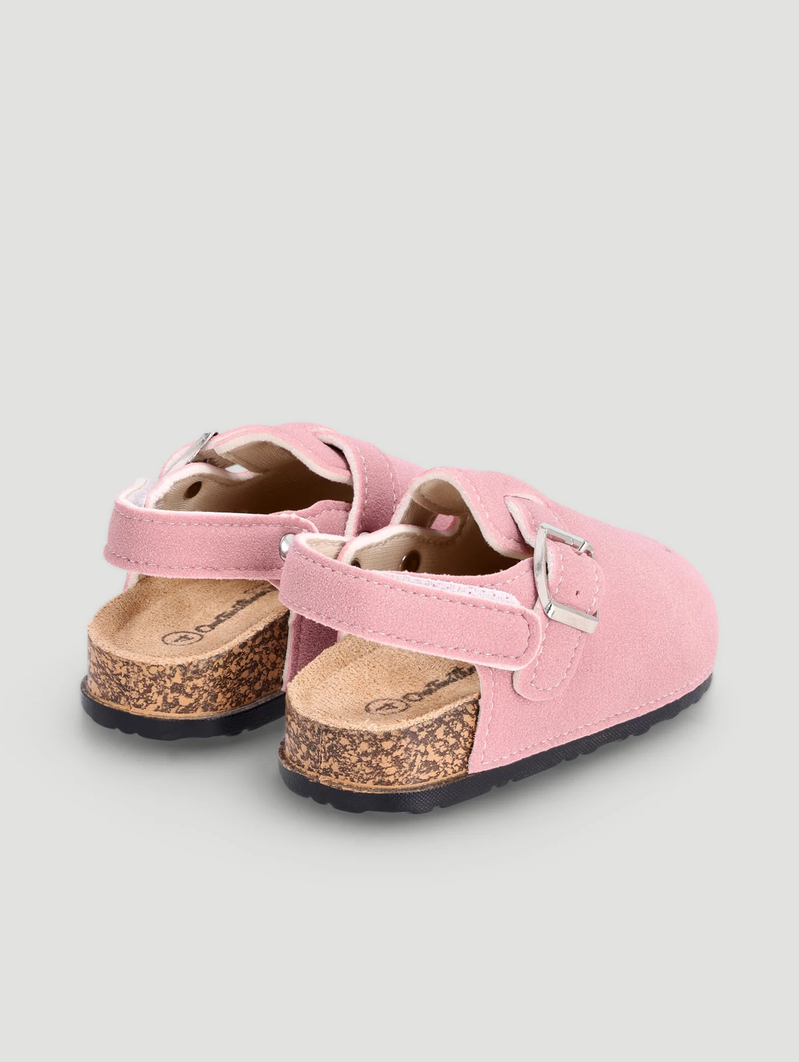 Baby Girls Slingback Closed Toe Sandal - Blush - Image 2
