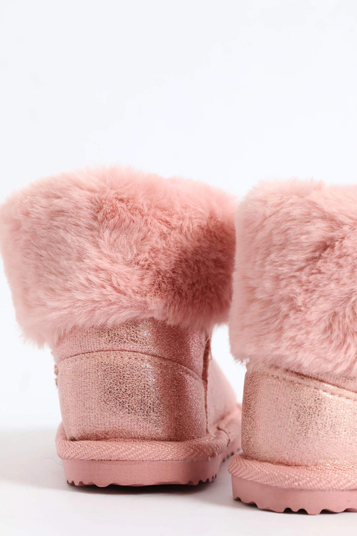 Baby Girls Snowboot Slipper - Pink - Image 3