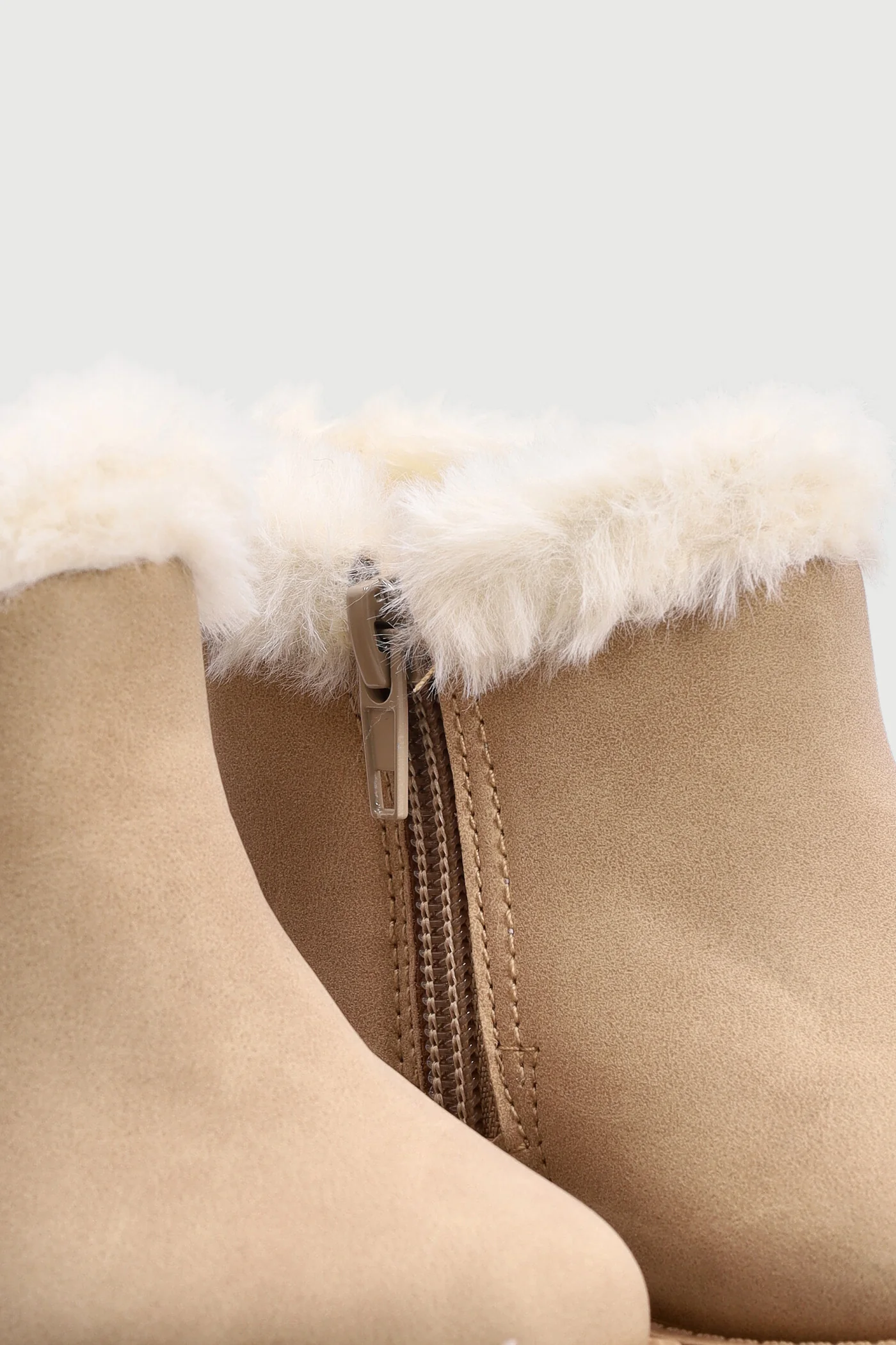 Baby Girls Tassel Boot - Stone - Image 4
