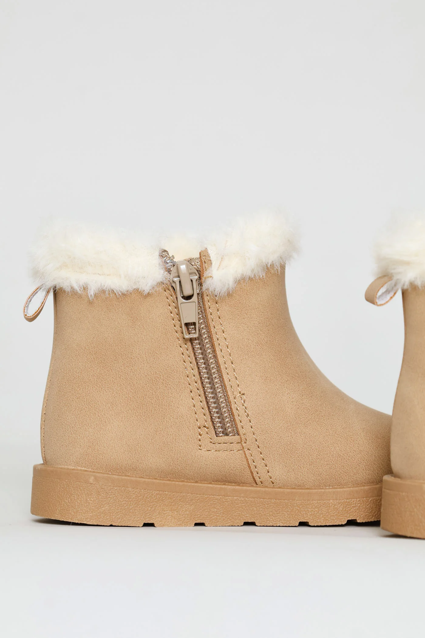 Baby Girls Tassel Boot - Stone - Image 7