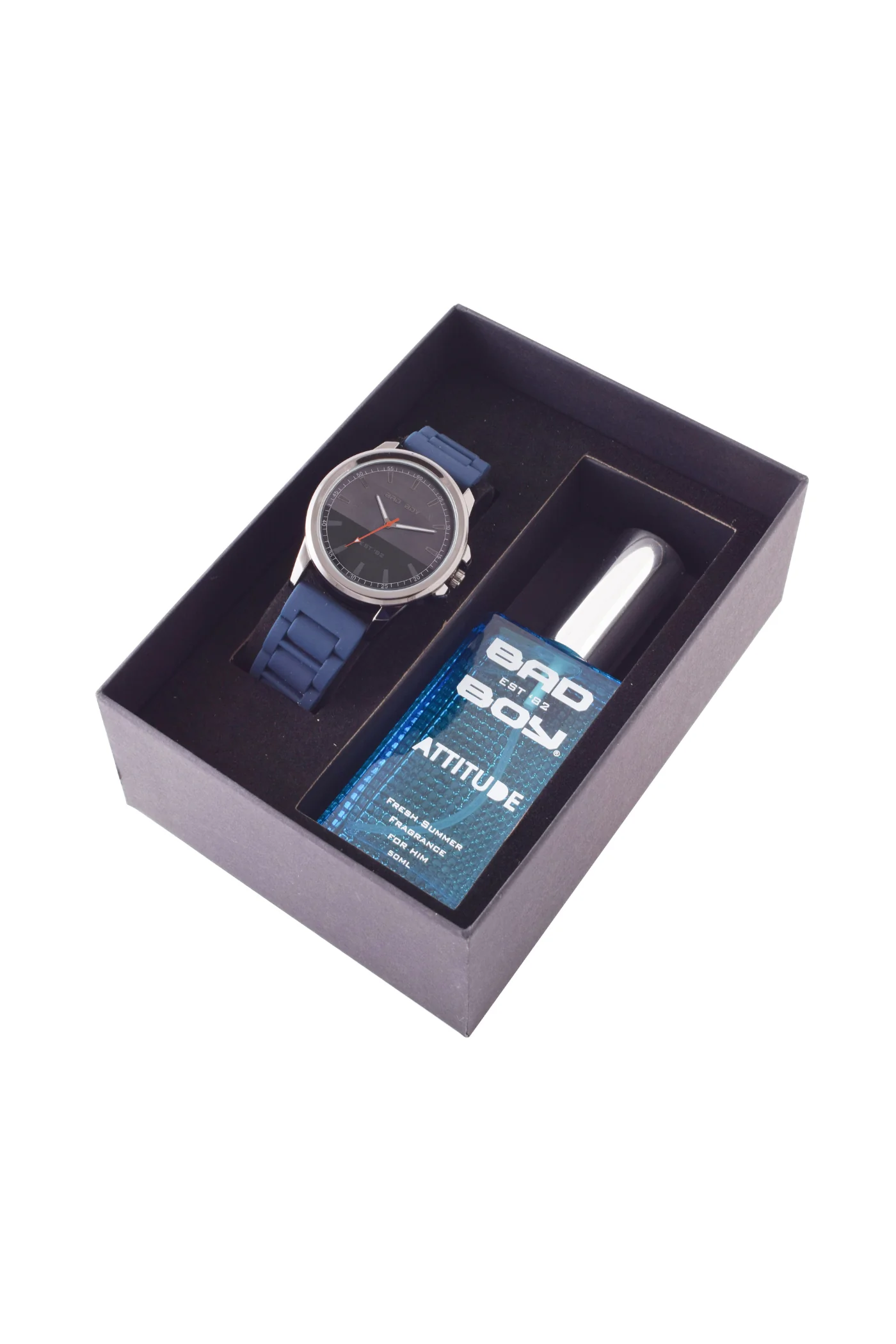 Watch & Fragrance Set - Blue - Image 2