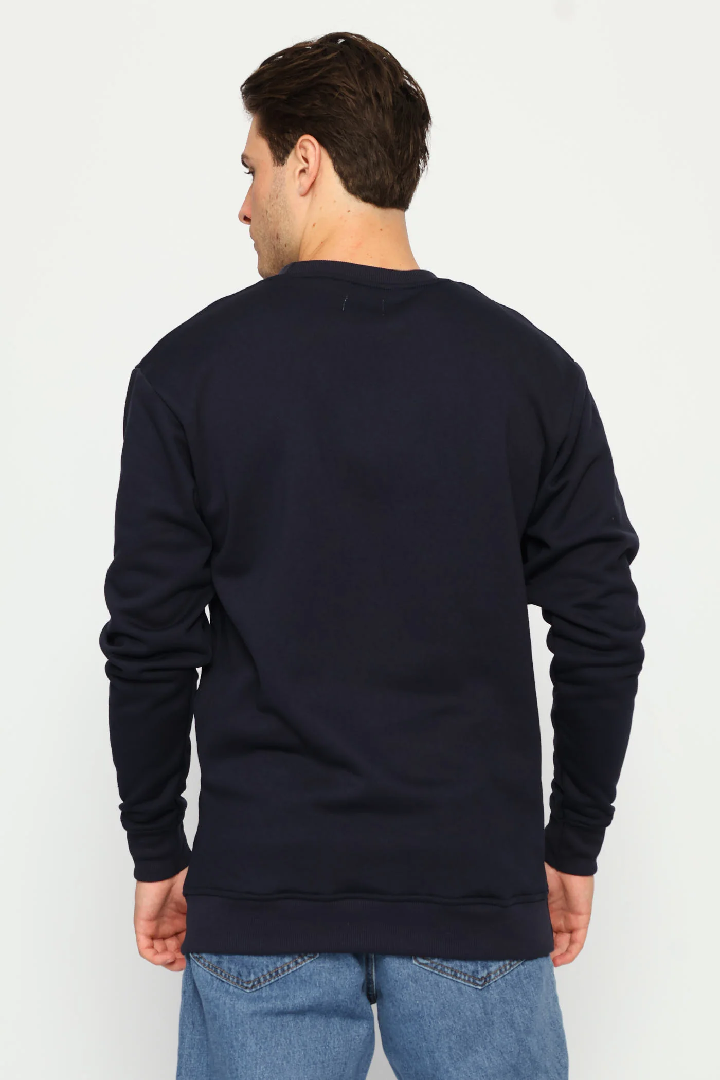 Badge Crew Top - Navy - Image 4