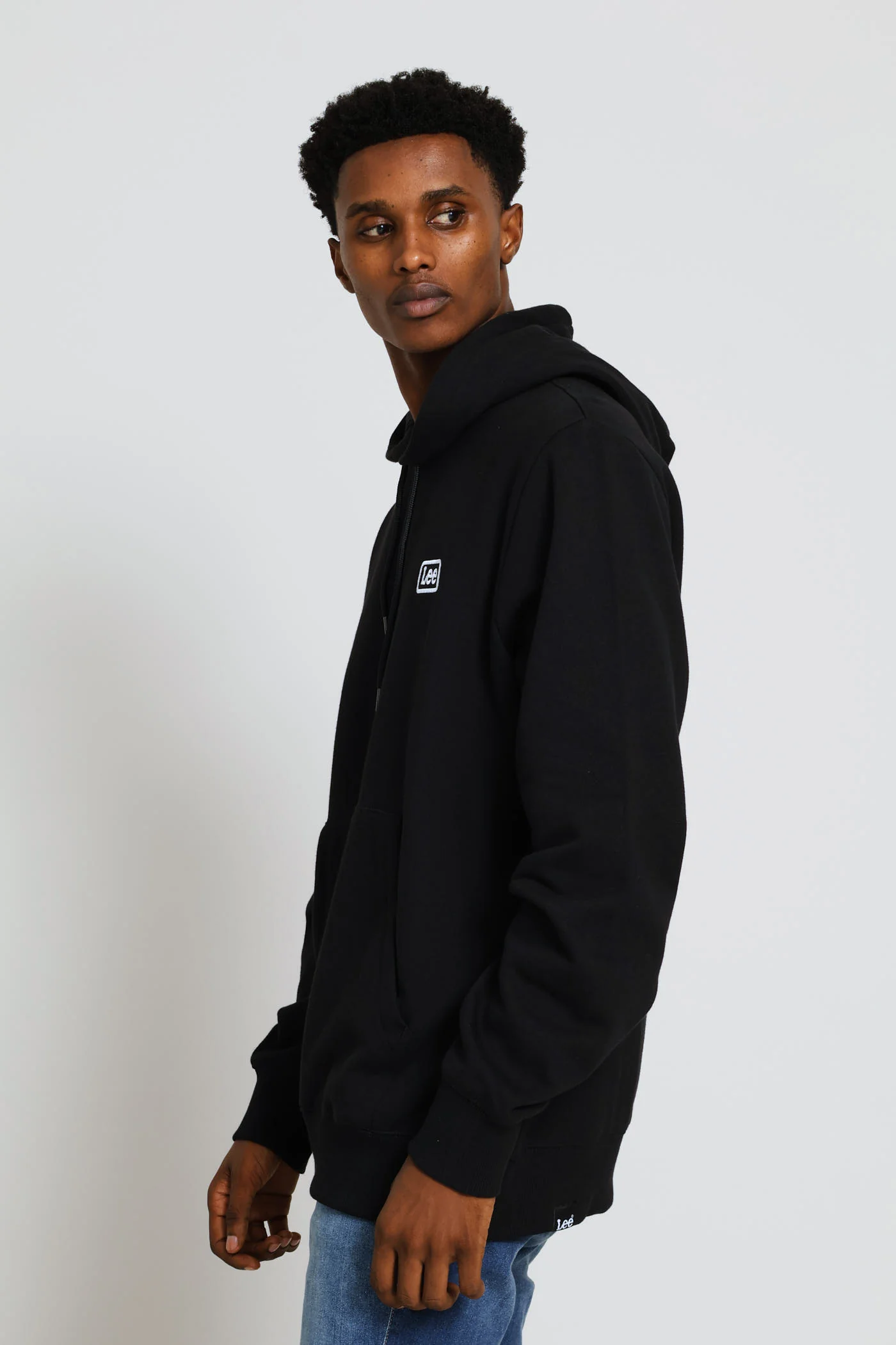 Badge Hoodie - Black - Image 3