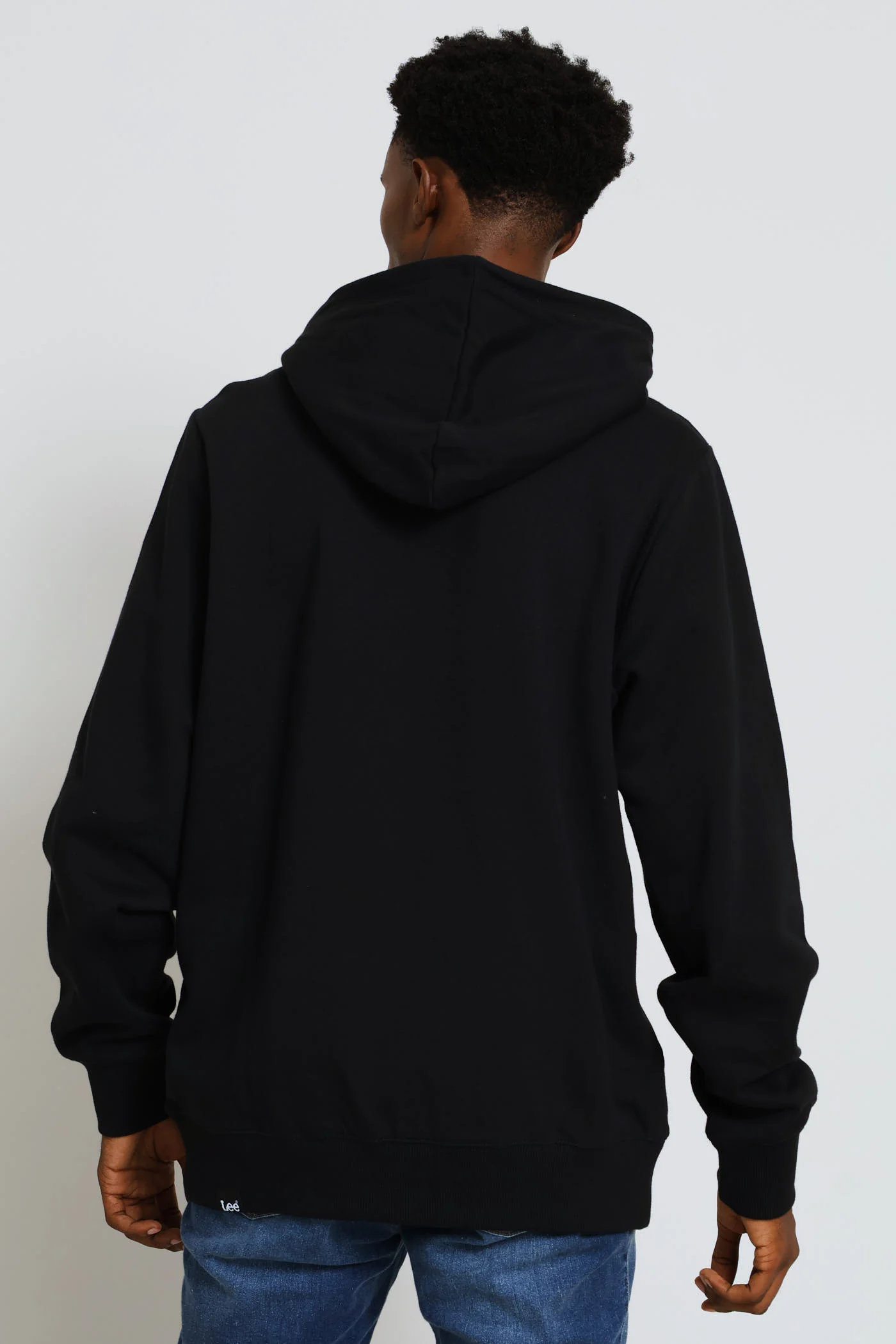 Badge Hoodie - Black - Image 4