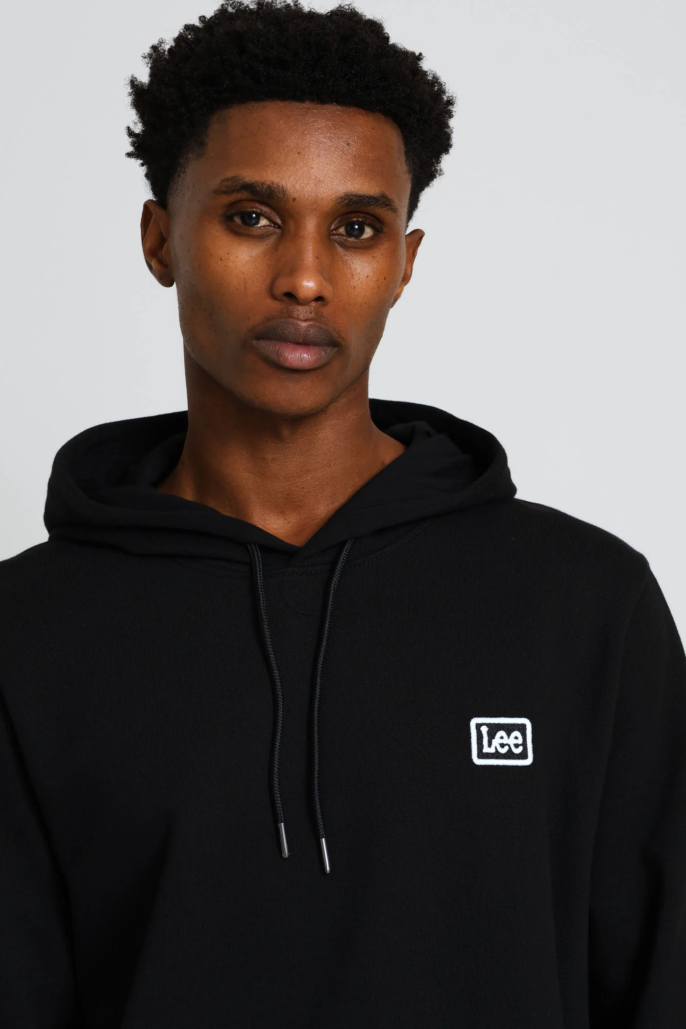 Badge Hoodie - Black - Image 5