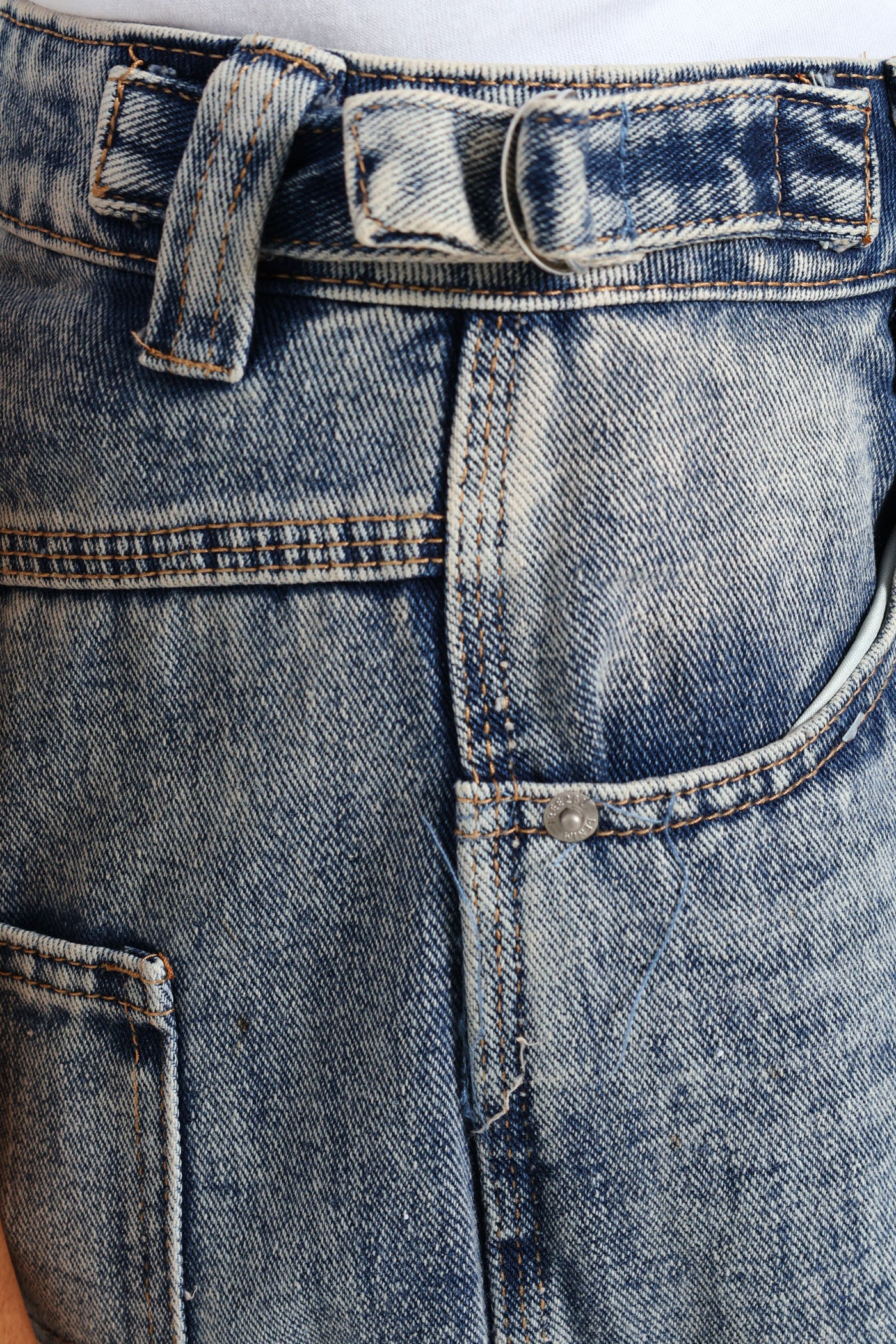 Baggy Carpenter Denim - Salty Mid Wash - Image 3