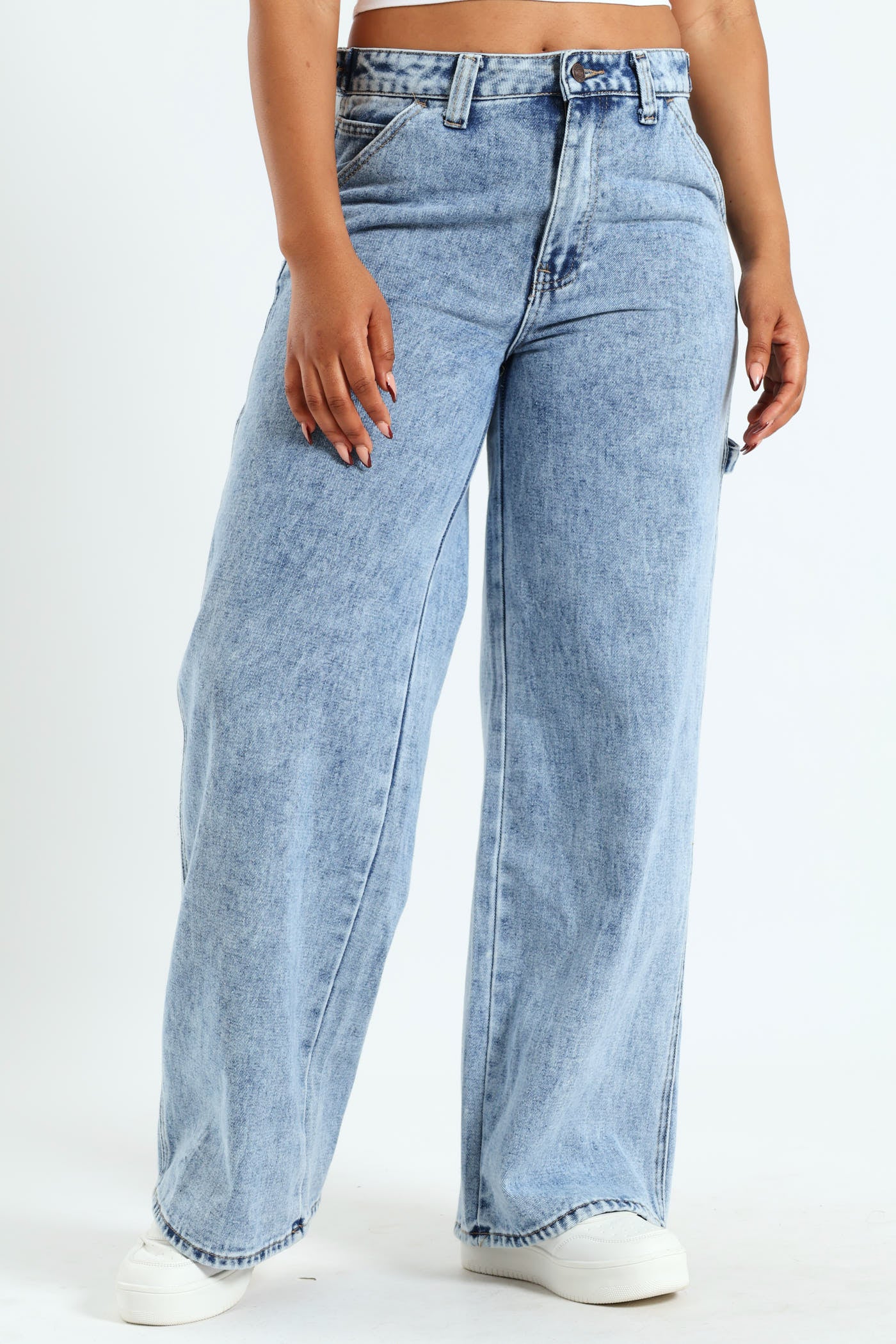 Baggy Carpenter Jean - Salty Mid Wash - Image 2