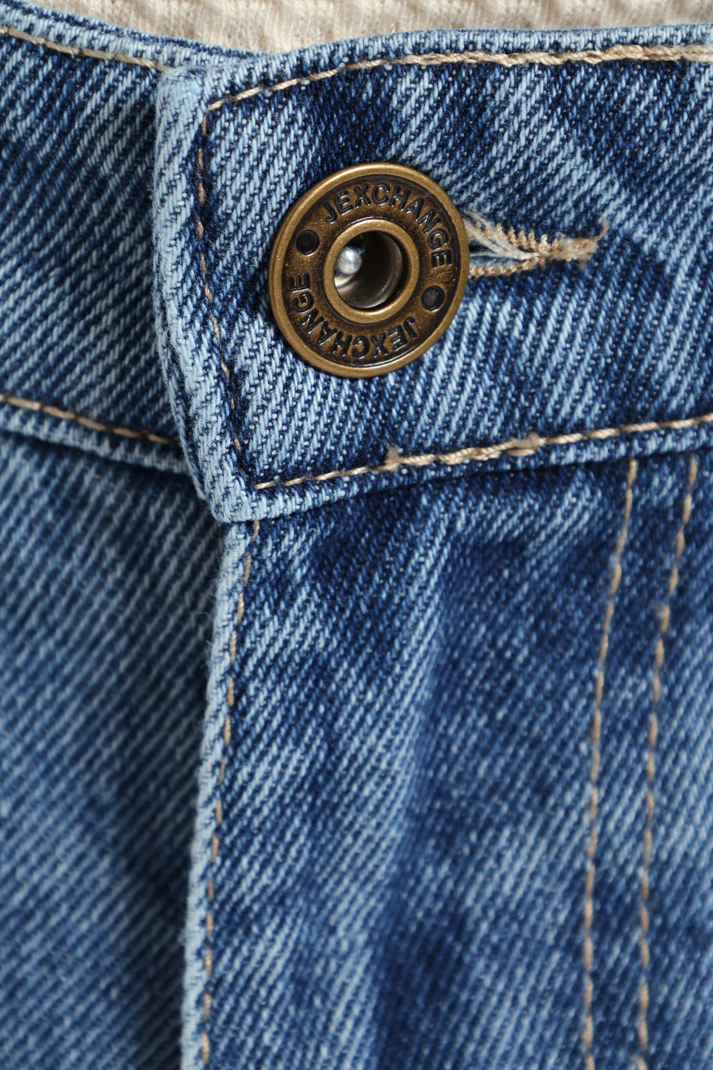 Baggy Denim Shorts - Blue - Image 6
