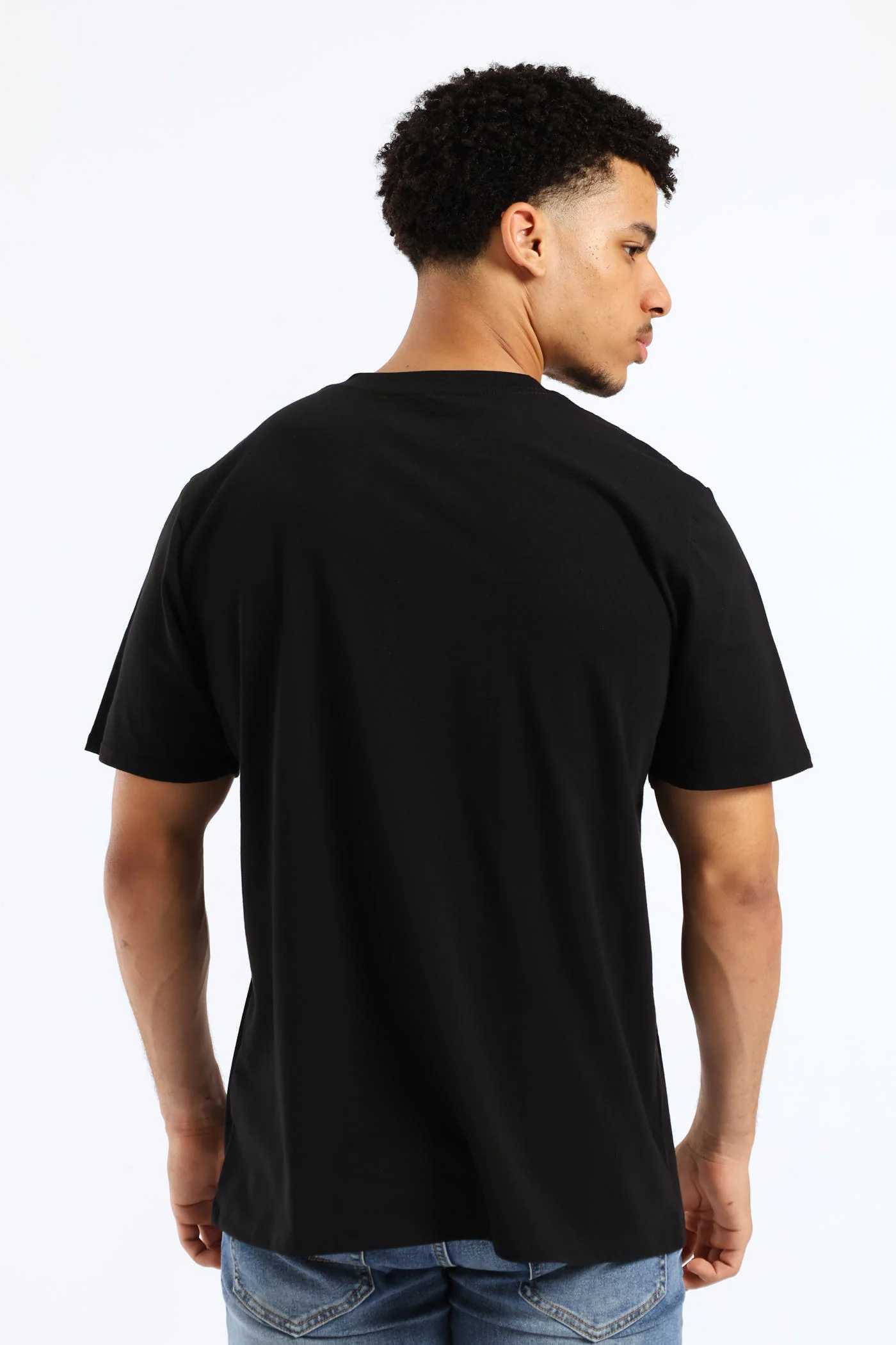 Balaclava Print Tee - Black - Image 3