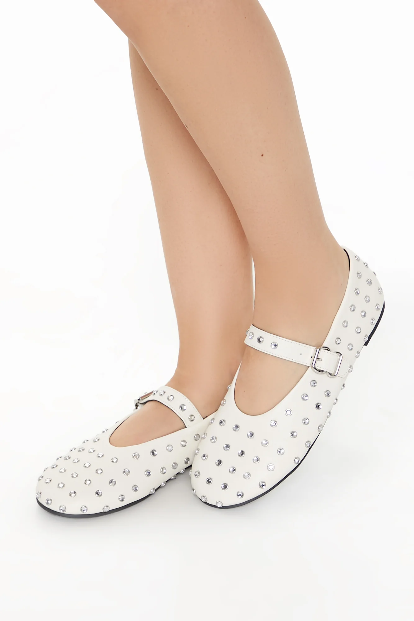 Ballet Flat - White - Image 4