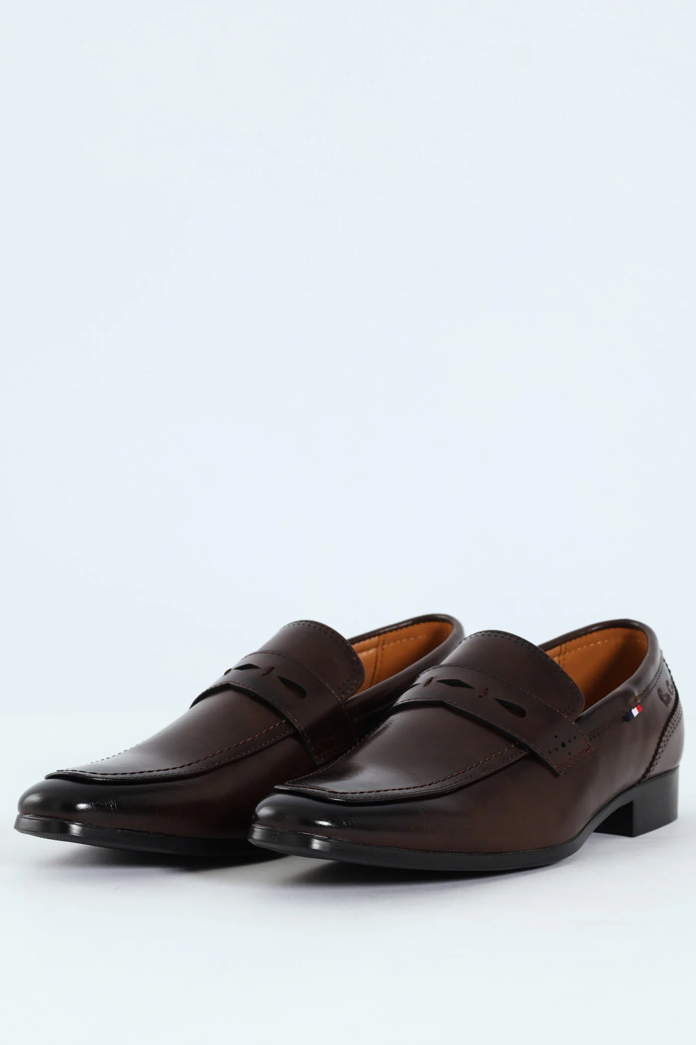 Banded Slip On Smart Shoe - Brown - Image 3