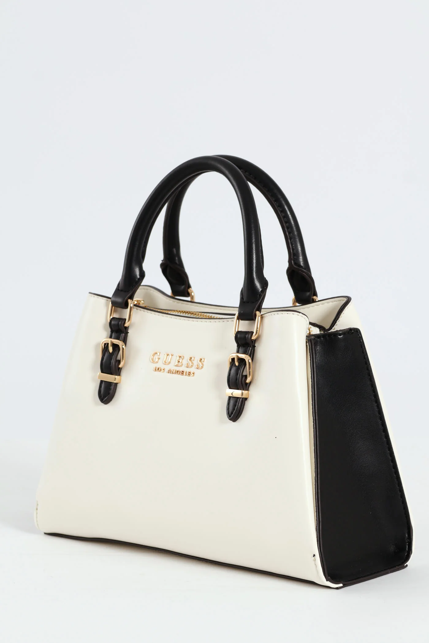 Barger Satchel Bag - Cream - Image 2