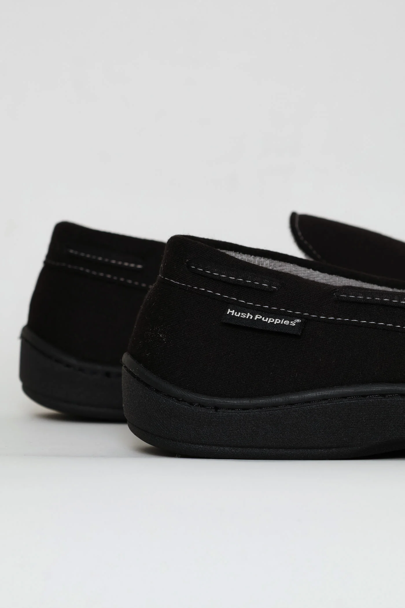 Barry Closed Back Slipper - Black - Image 5