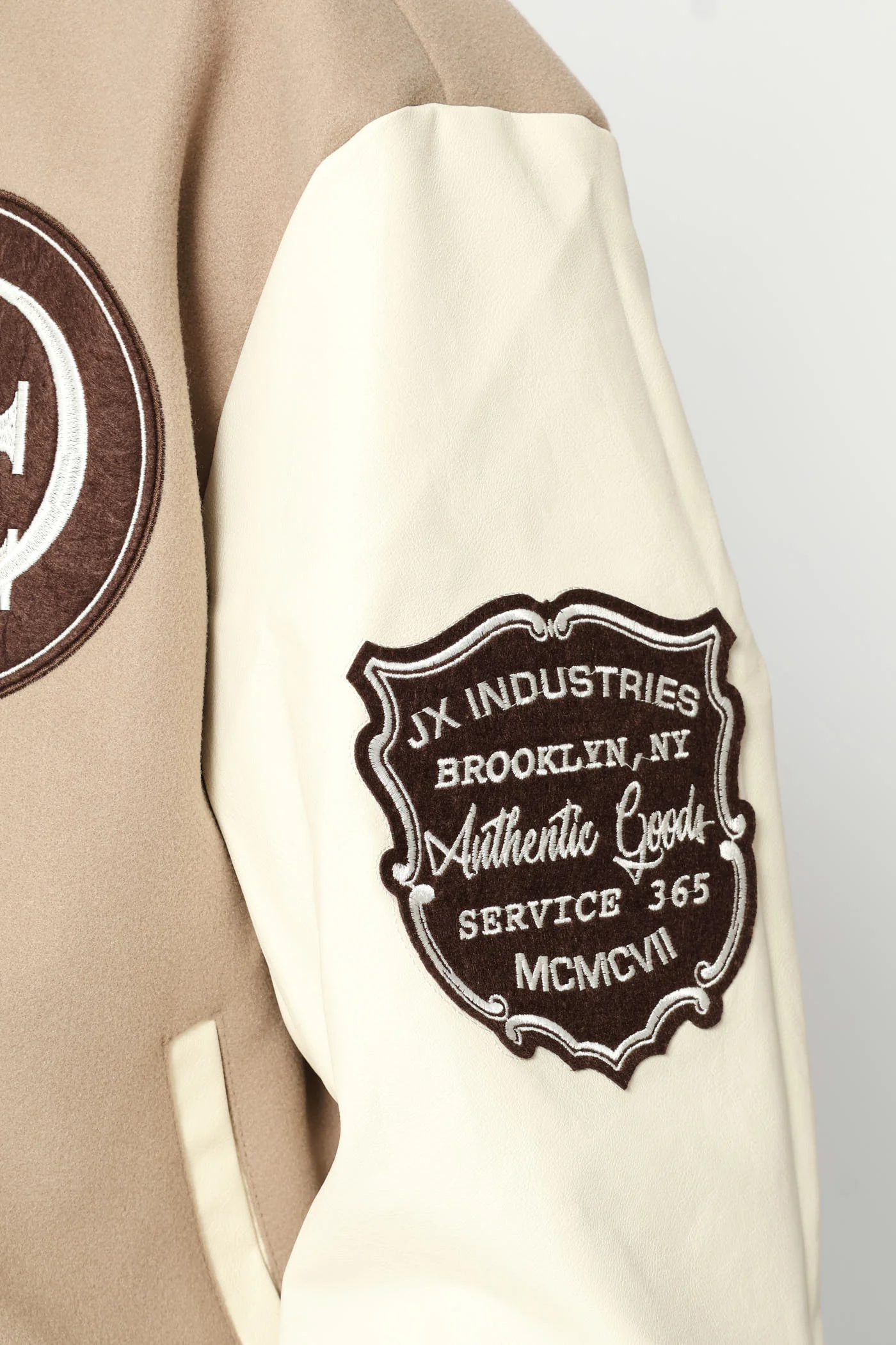 Baseball Jacket - Stone - Image 3