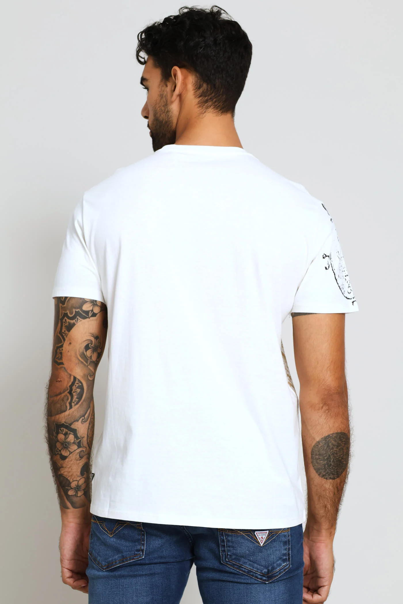 Basic 1981 Postage Tee - White - Image 5
